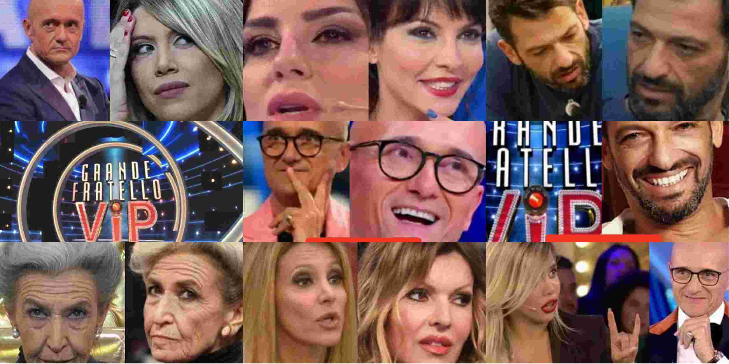 Gelo al GF Vip 4 per la bomba di Signorini: “Una gieffina a letto col marito di Wanda Nara”