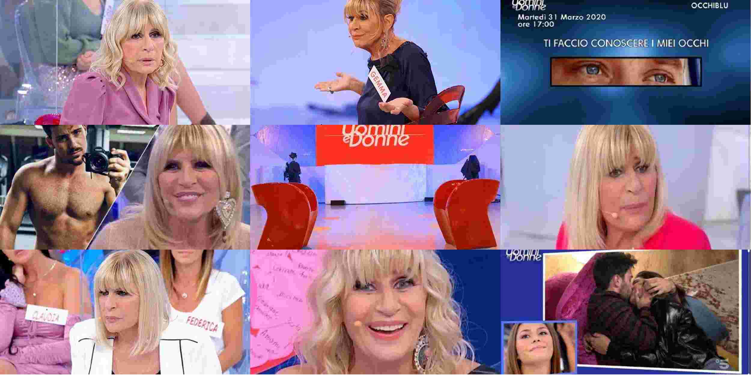A Uomini e Donne Gemma Galgani fa la doccia in studio