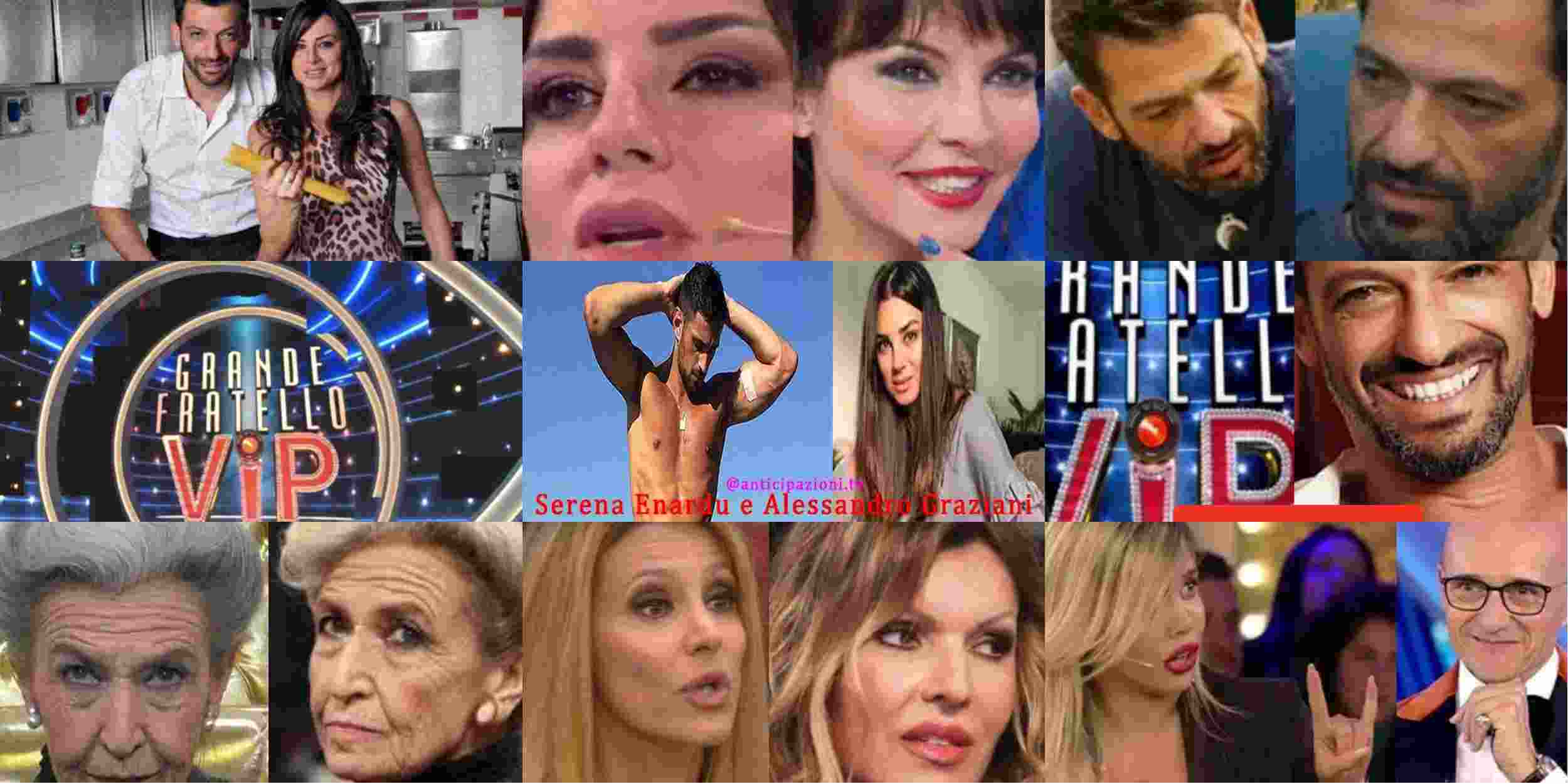 GF Vip 2020, aria di crisi tra Serena Enardu e Pago?