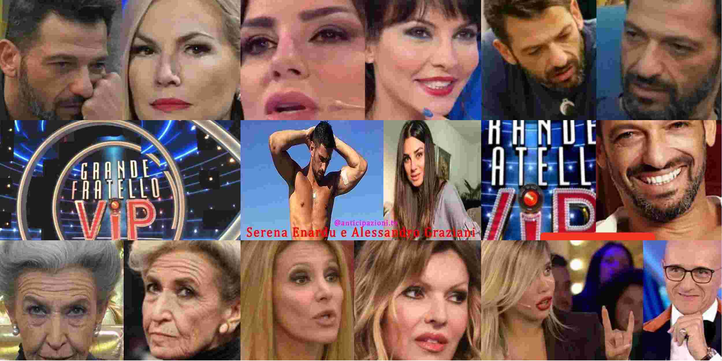 GF  Vip 4, bufera su Pago: Federica Panicucci difende i pugliesi, Tonon asfalta Serena