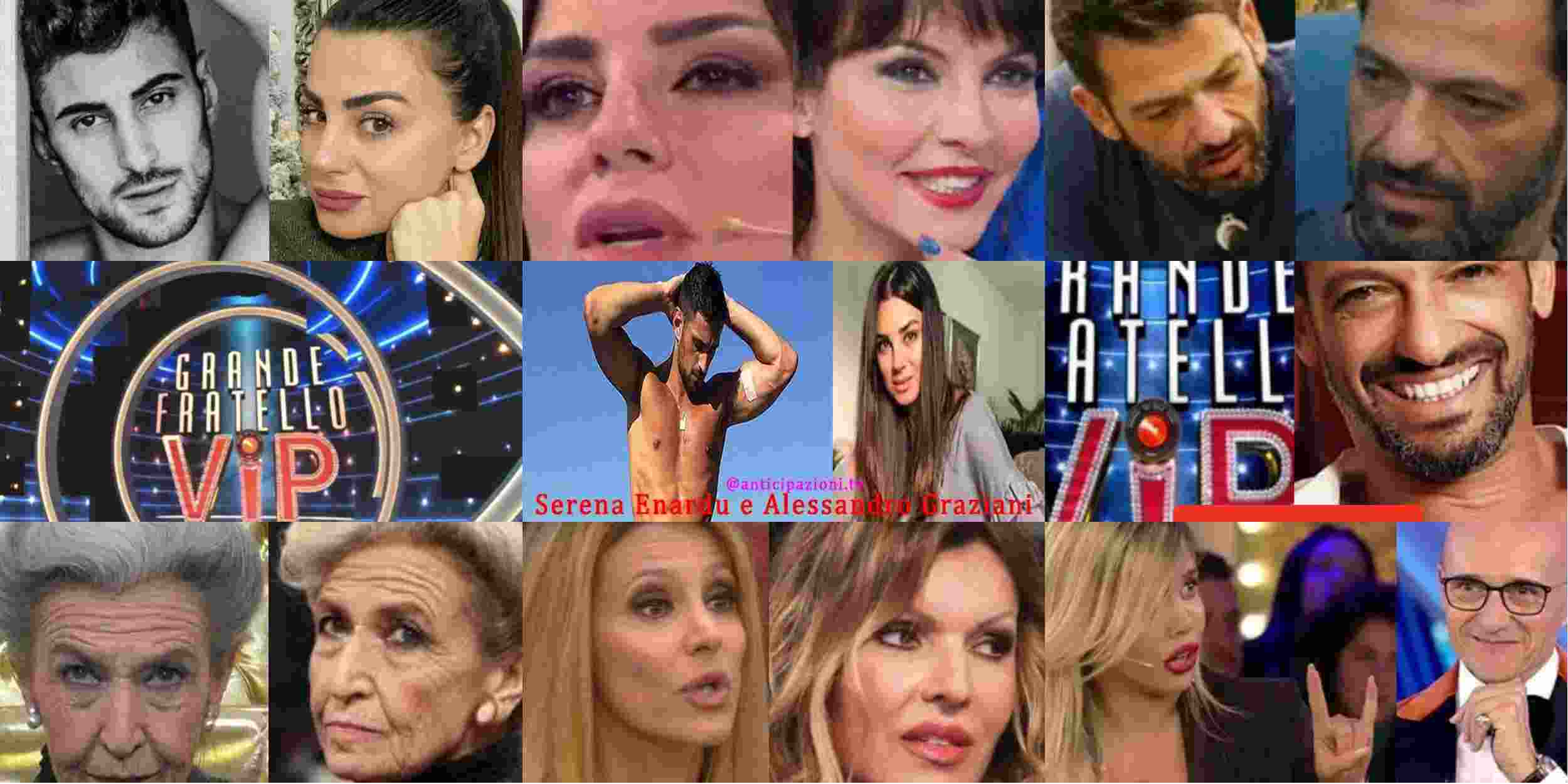 GF Vip, cosa c’è stato davvero tra Serena e il tentatore Alessandro?