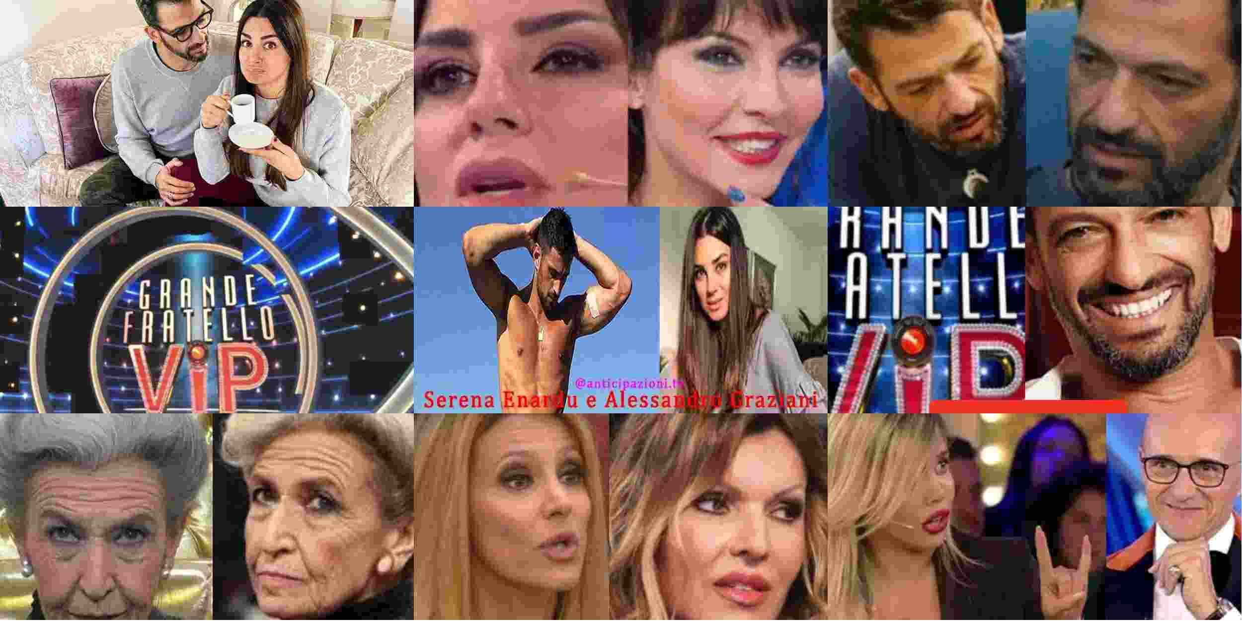 GF Vip news, è già crisi tra Pago e Serena? Lei si arrabbia e non si presenta alla diretta