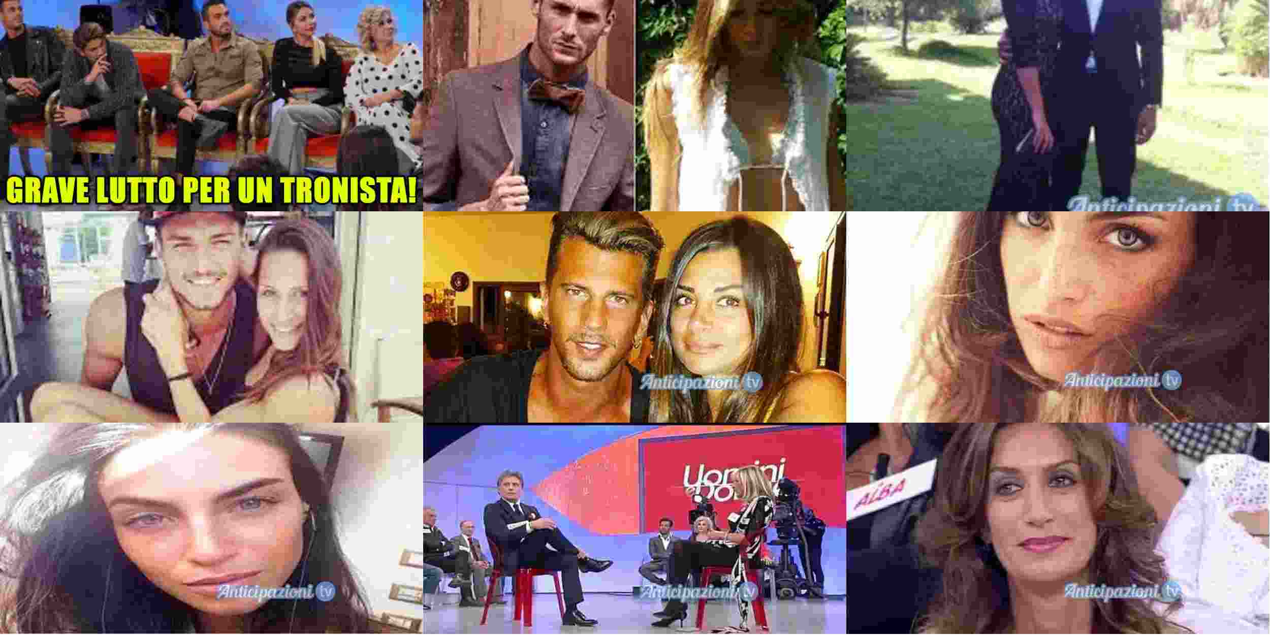 Uomini e Donne news, lutto molto doloroso per un tronista