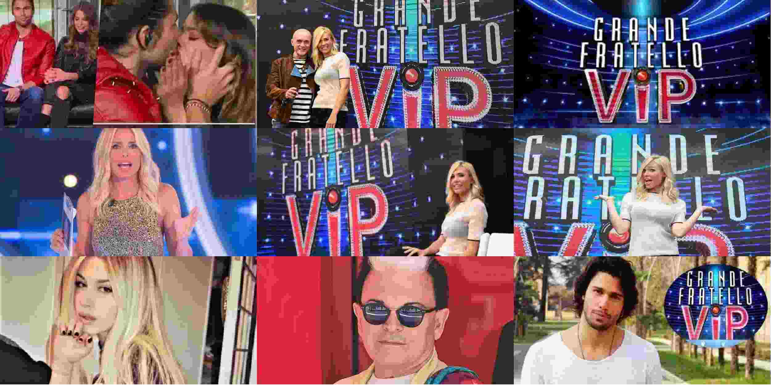 Grande Fratello Vip, il bacio sorprendente di Luca e Ivana