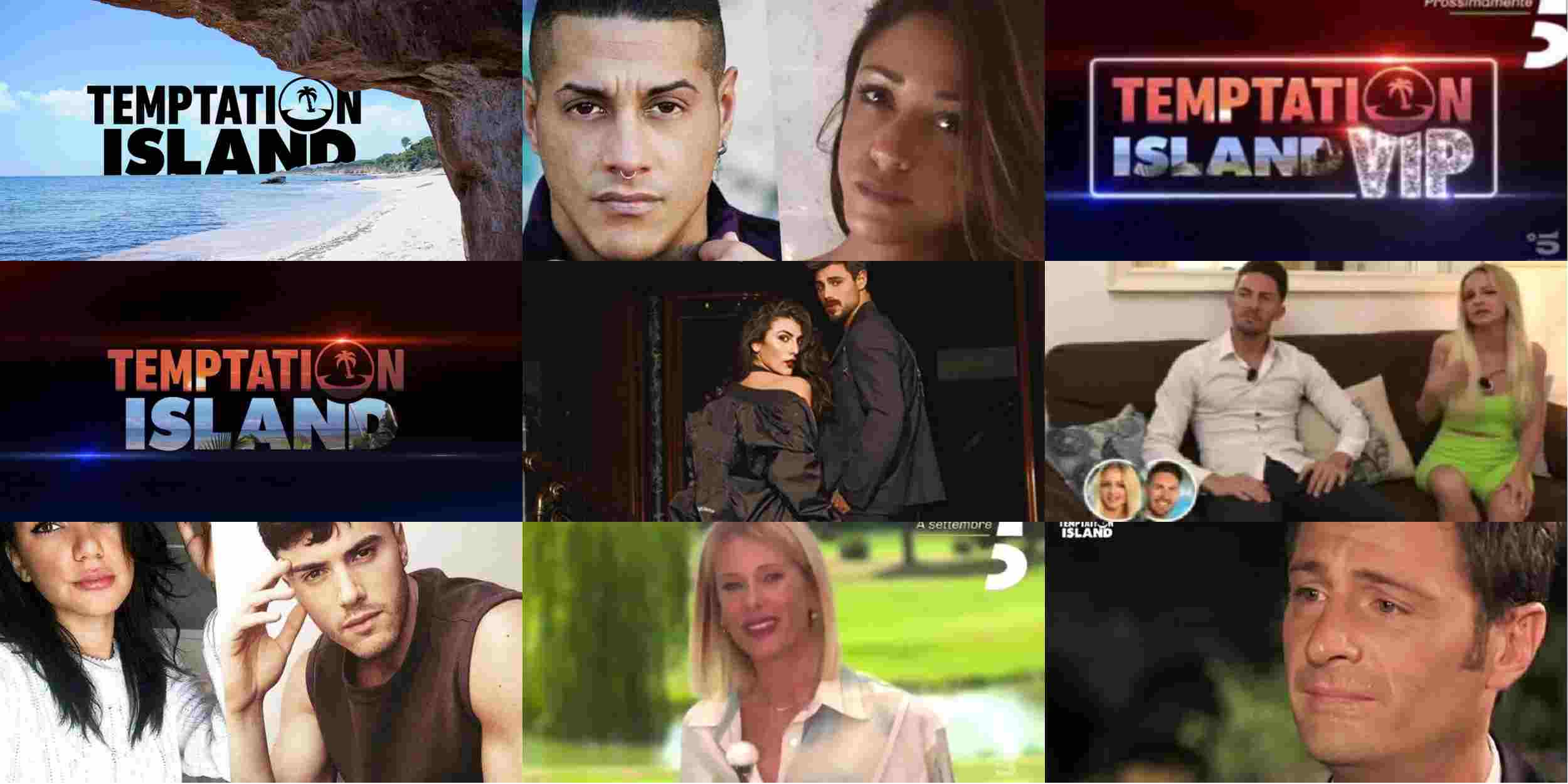 Temptation Island Vip, il cast: le coppie certe e quelle in forse