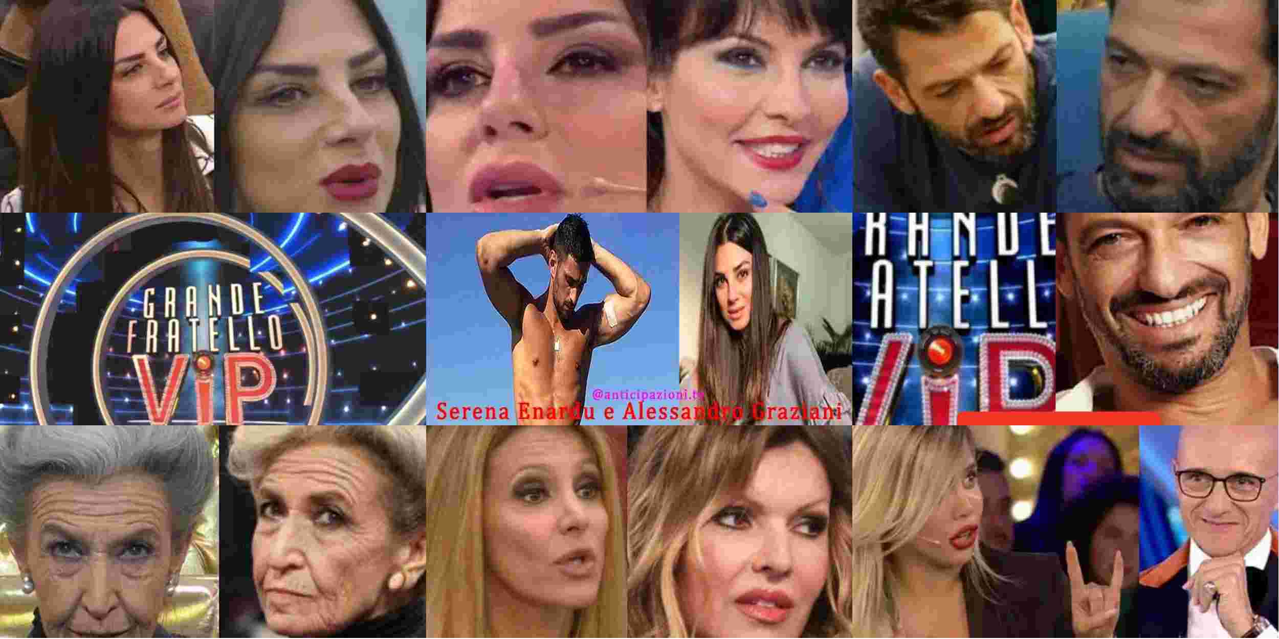 Il piano di Serena Enardu per superare la nomination e rimanere nella Casa del GF Vip 4
