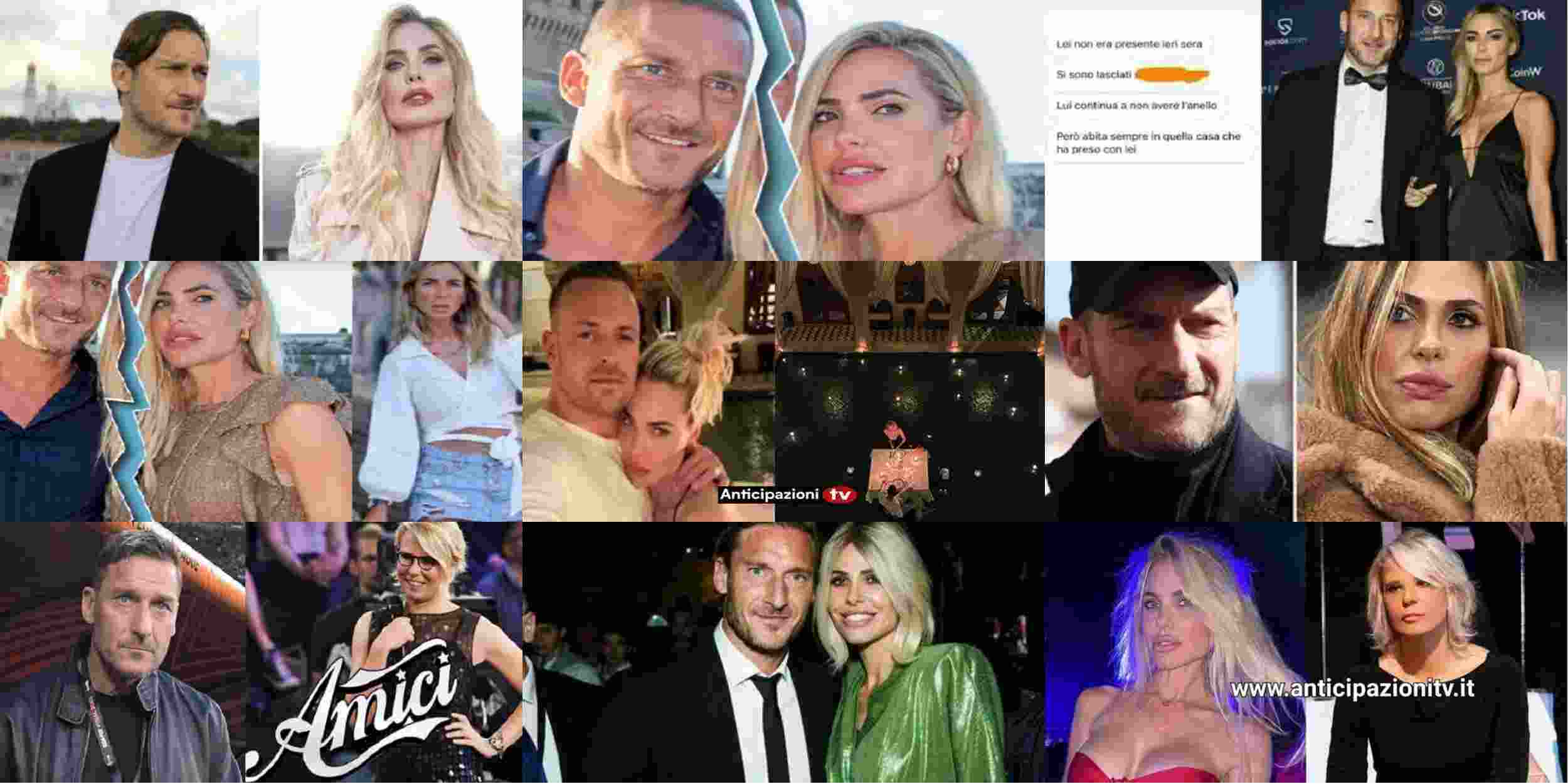 Ilary Balsi cambia le serrature di casa e lascia fuori Totti