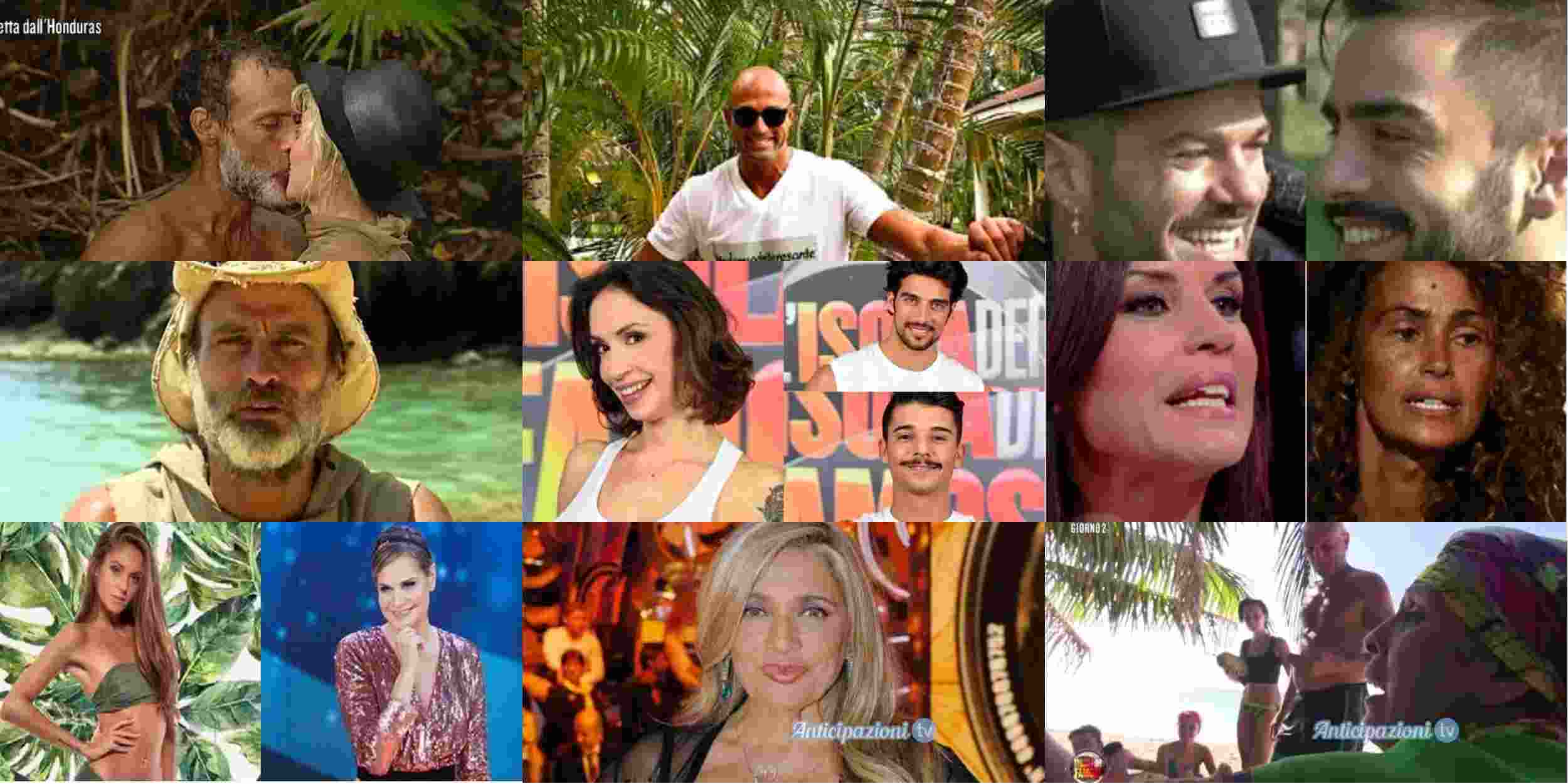 Isola dei Famosi 2017: notte di passione per Raz Degan e Paola Barale?