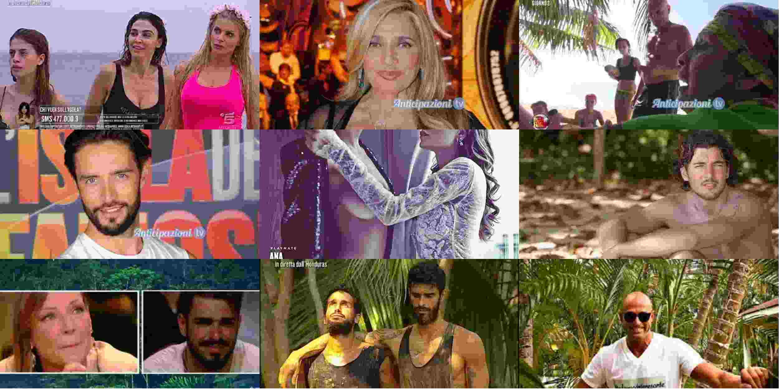 Isola dei Famosi 2018: ecco la naufraga e il naufrago più sexy dell'isola!