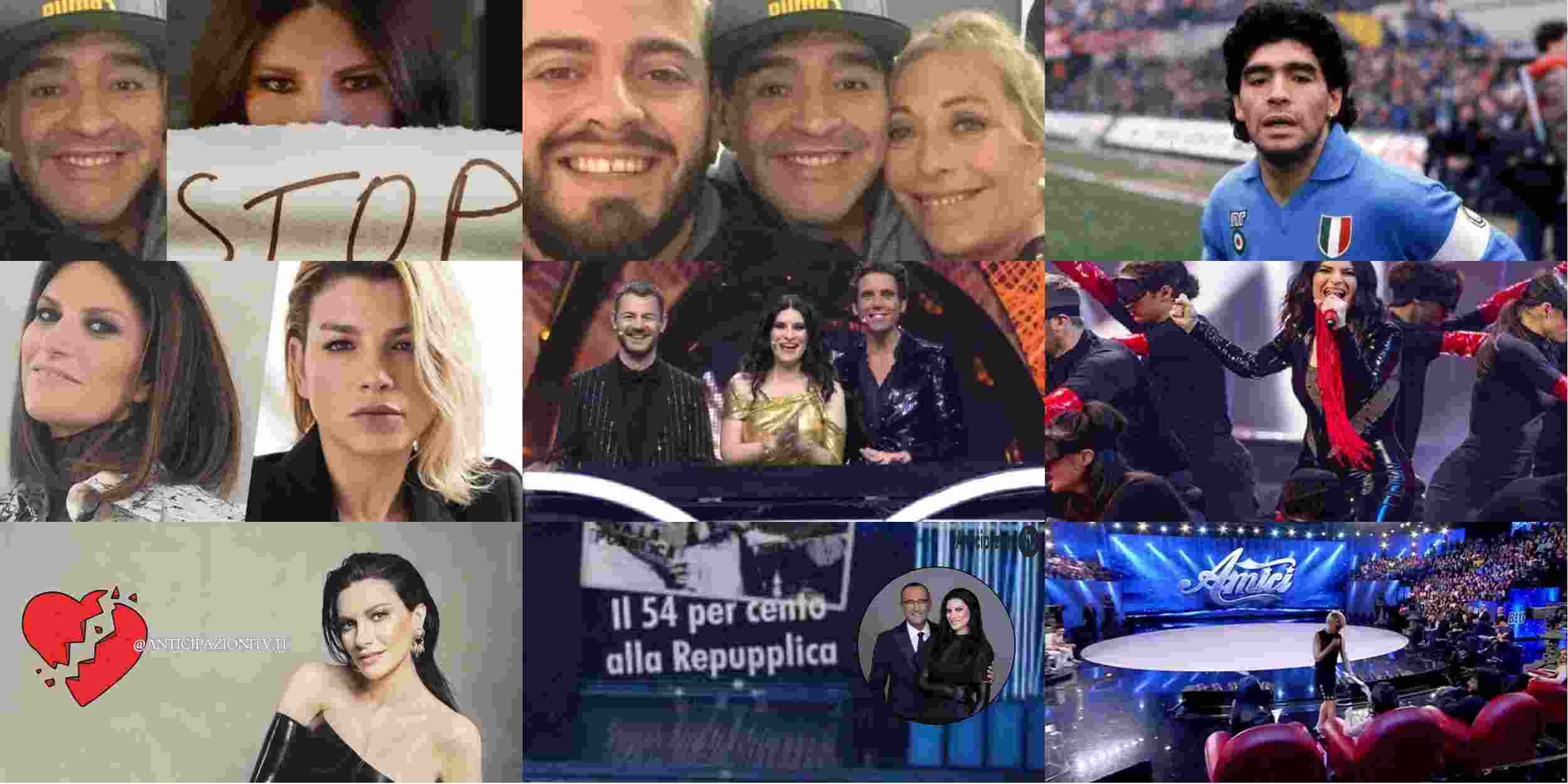Laura Pausini contro Diego Armando Maradona, dopo la giornata per le donne: “Un uomo poco apprezzabile”