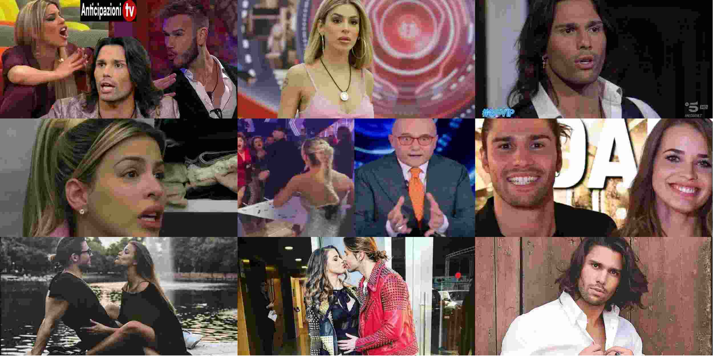 GF Vip 7, lite tra Oriana Marzoli e Matteo Diamante, Onestini costretto ad intervenire