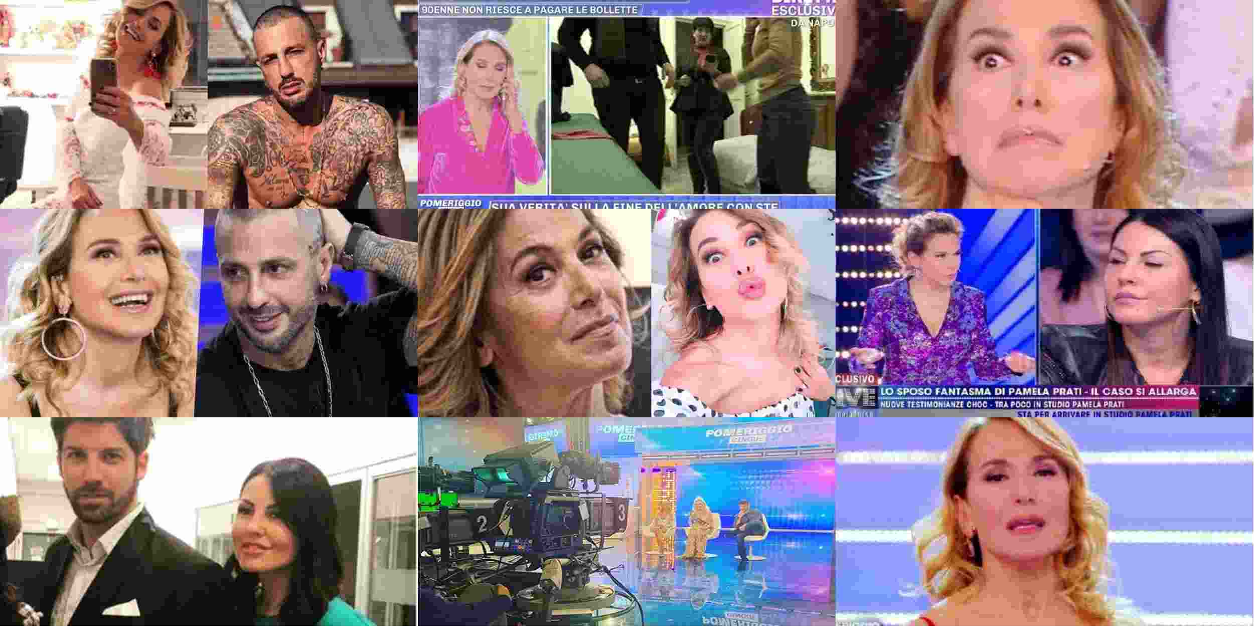 Live – Non è la D’Urso: Fabrizio Corona in studio per un confronto con la conduttrice!