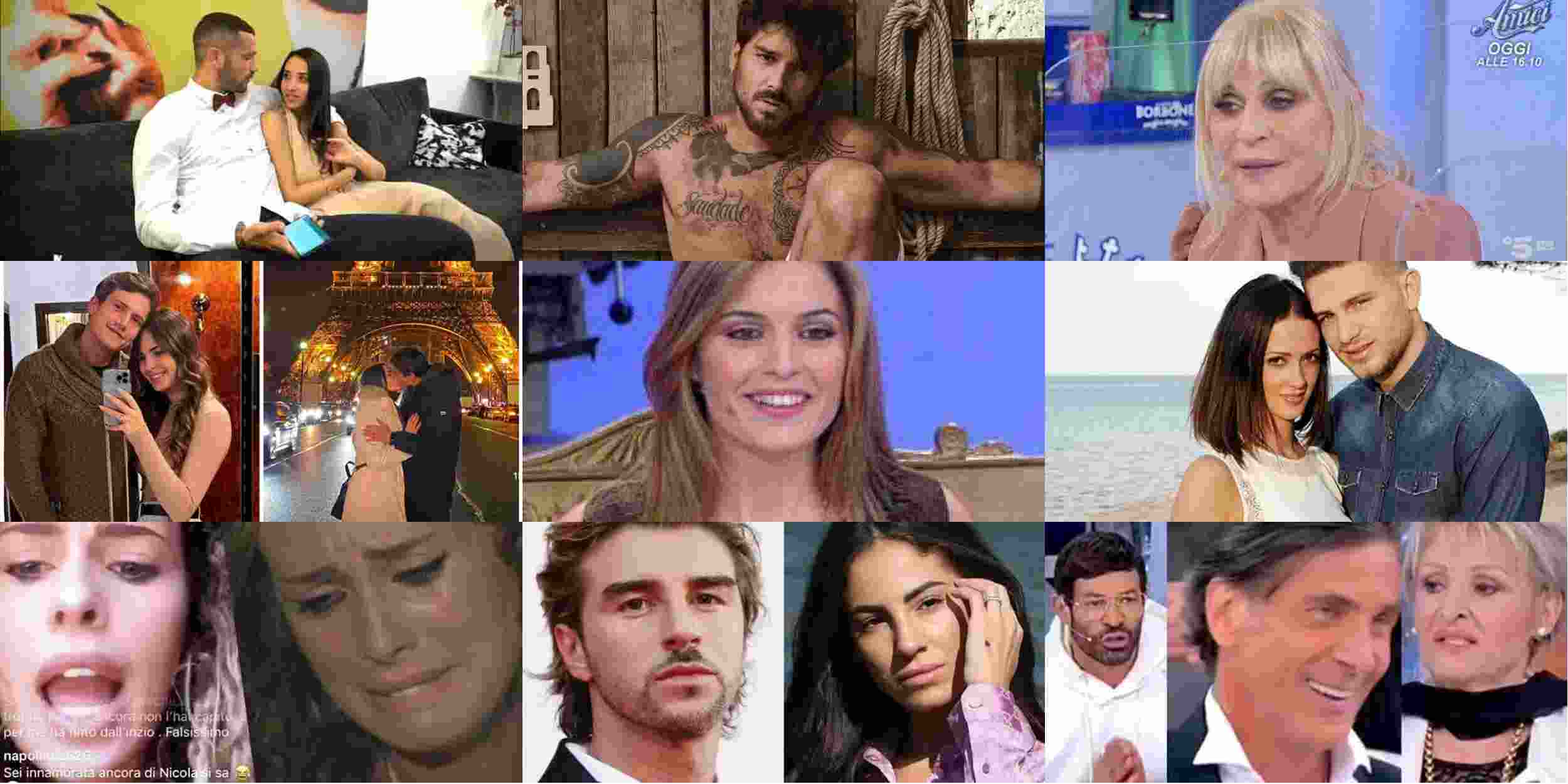 Uomini e Donne, Luca e Soraya si separano per il GF Vip: le dediche social