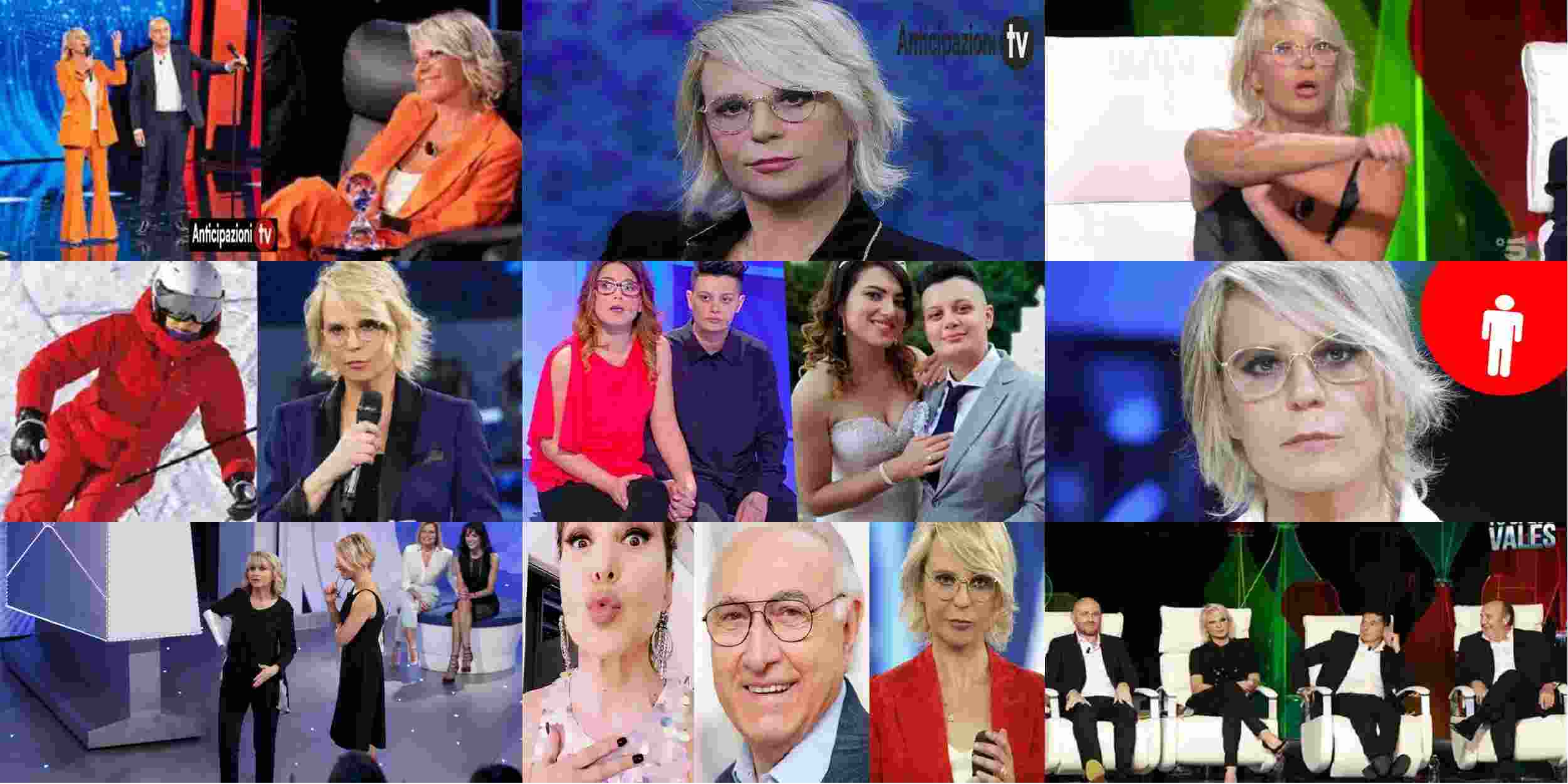 Maria De Filippi sfoggia un nuovo outfit a Tu si Que Vales