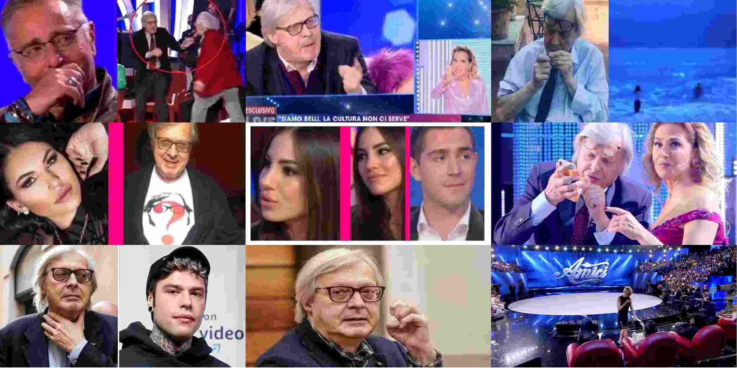 Maurizio Costanzo Show, la lite Sgarbi-Mughini era preparata? Paolo Bonolis se la ride