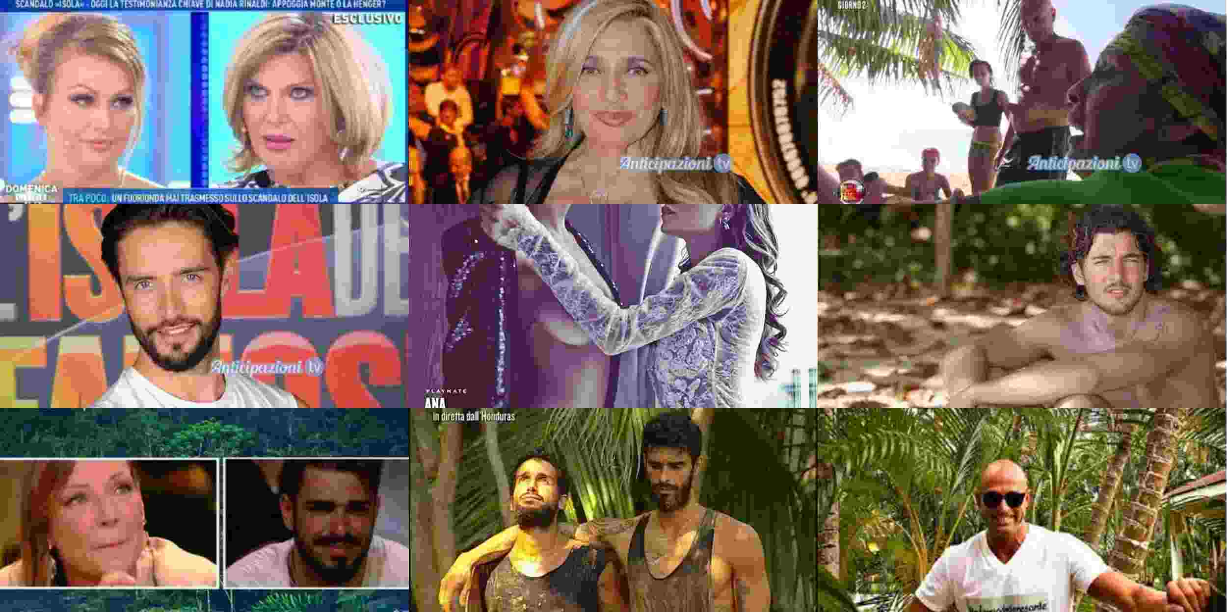 Isola dei Famosi 2018, Nadia Rinaldi costretta a tradire Eva Henger?
