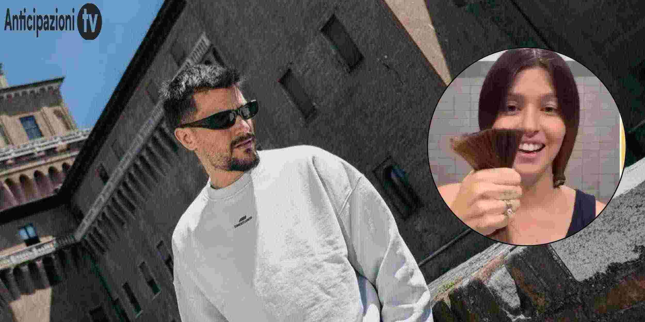 Uomini e Donne, Natalia Paragoni taglia i capelli per la chemioterapia: il messaggio di Andrea Zelletta