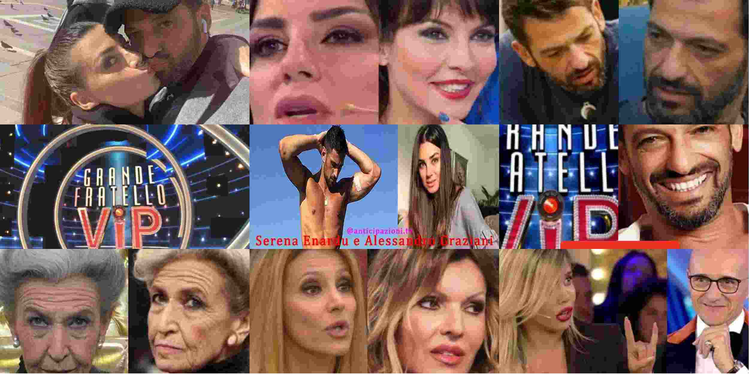 News GF Vip, Pago e Serena: salta la convivenza, ecco il motivo