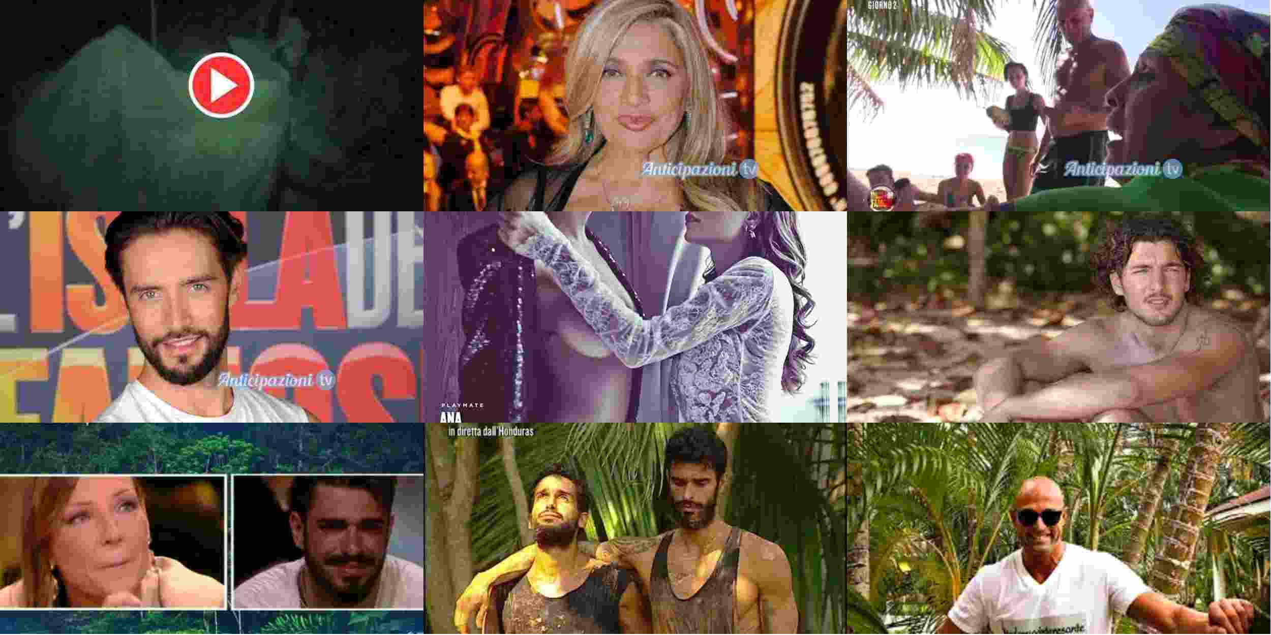 Isola dei Famosi 2018, notte d'amore censurata? Ci sono i testimoni