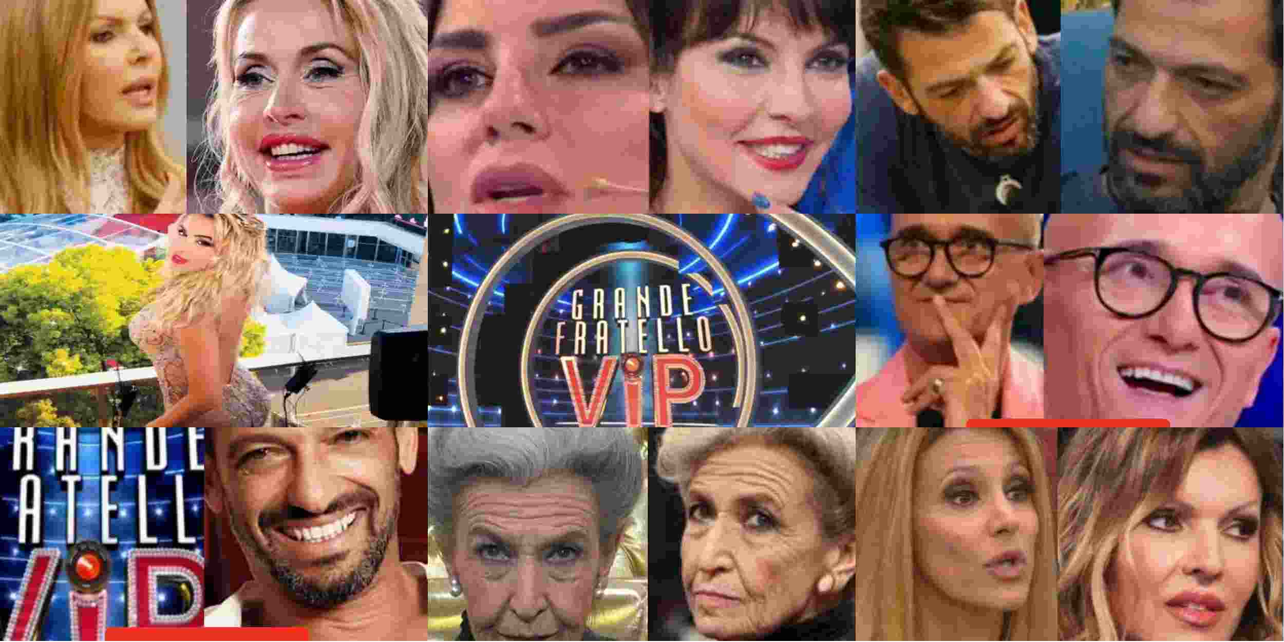 Notte di fuoco al Grande Fratello Vip, scontro tra Rita Rusic e Valeria Marini