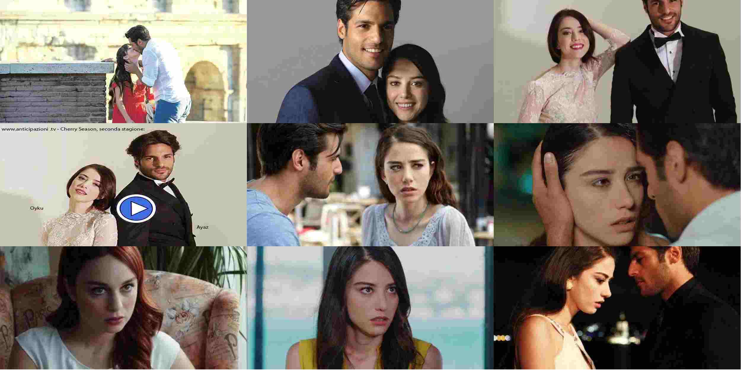 Cherry Season: la romantica foto di Serkan Cayoglu e Ozge Gurel