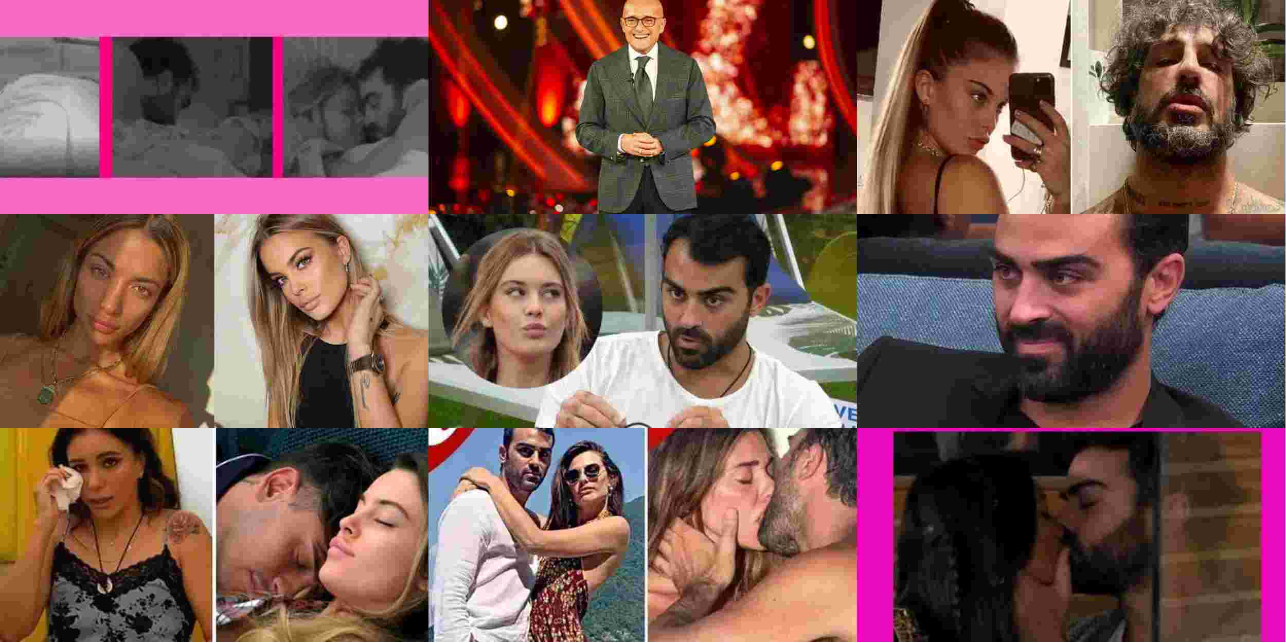 Gf vip 6, nella notte esplode la passione tra Gianmaria Antinolfi e Sophie Codegoni