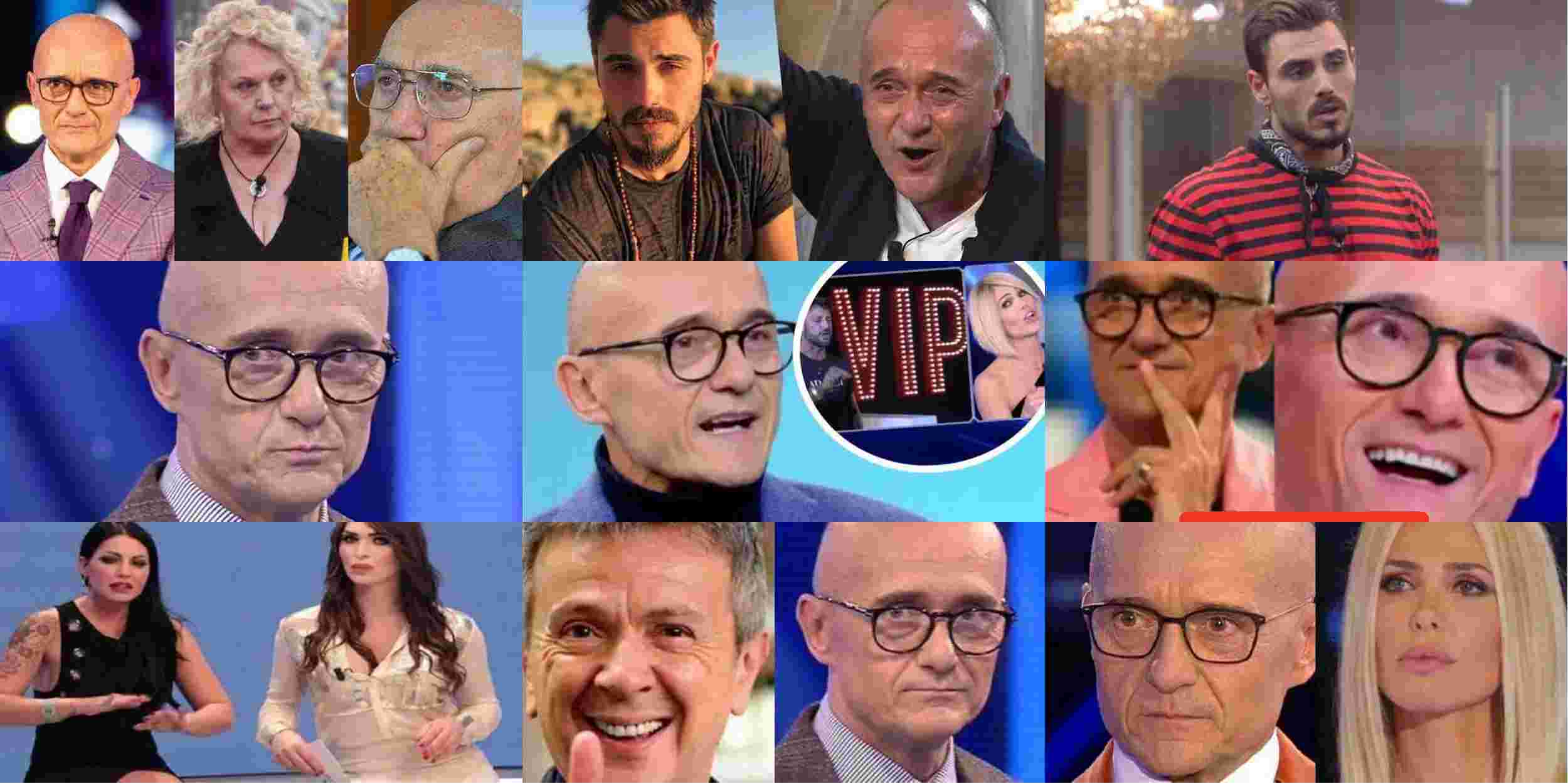 GF Vip, Pippo Baudo snobba apertamente Signorini: imbarazzo in studio