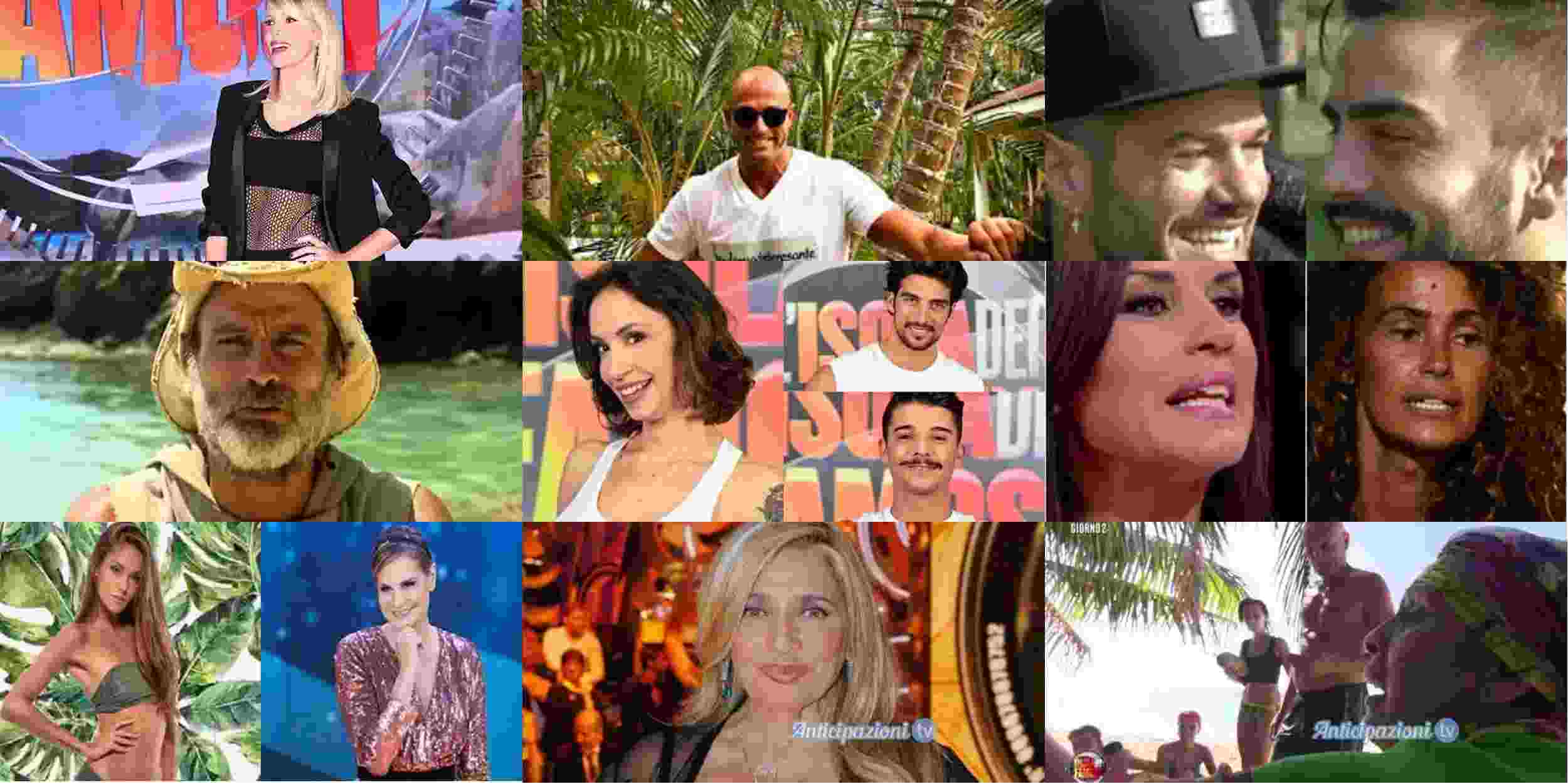 Isola dei Famosi 2018, i primi concorrenti e un inviato speciale