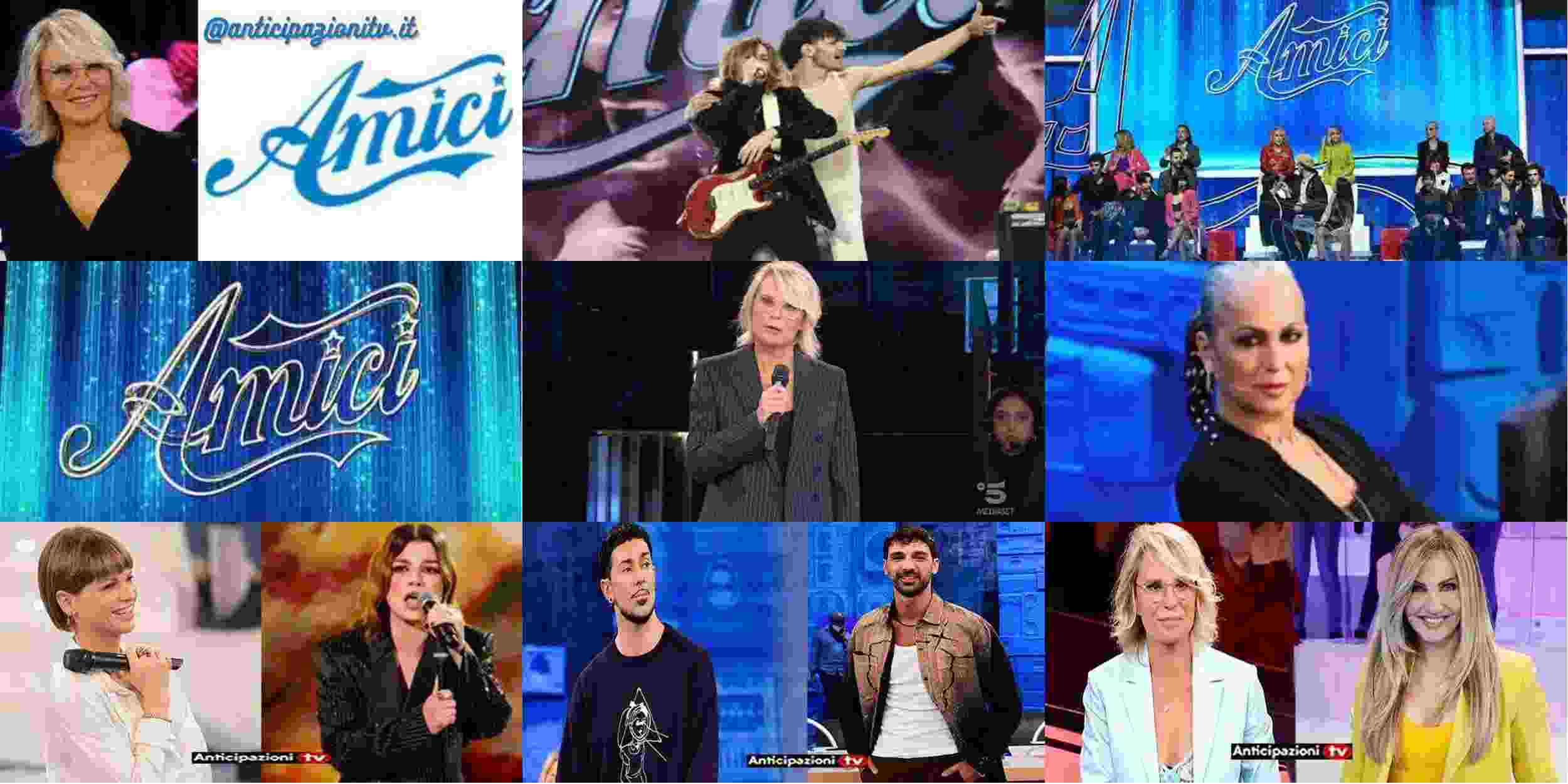 Anticipazioni Serale Amici 23, puntata di domenica 12 maggio 2024: ospiti, sfide, eliminati e finalisti