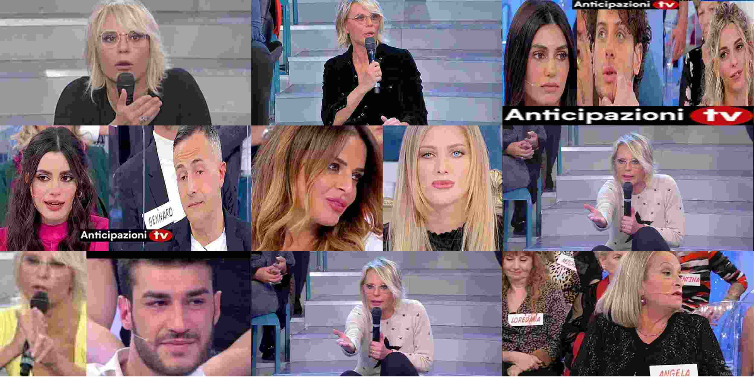 Uomini e Donne, puntata 14 febbraio 2023: paura in studio, Maria chiede aiuto a Gianni