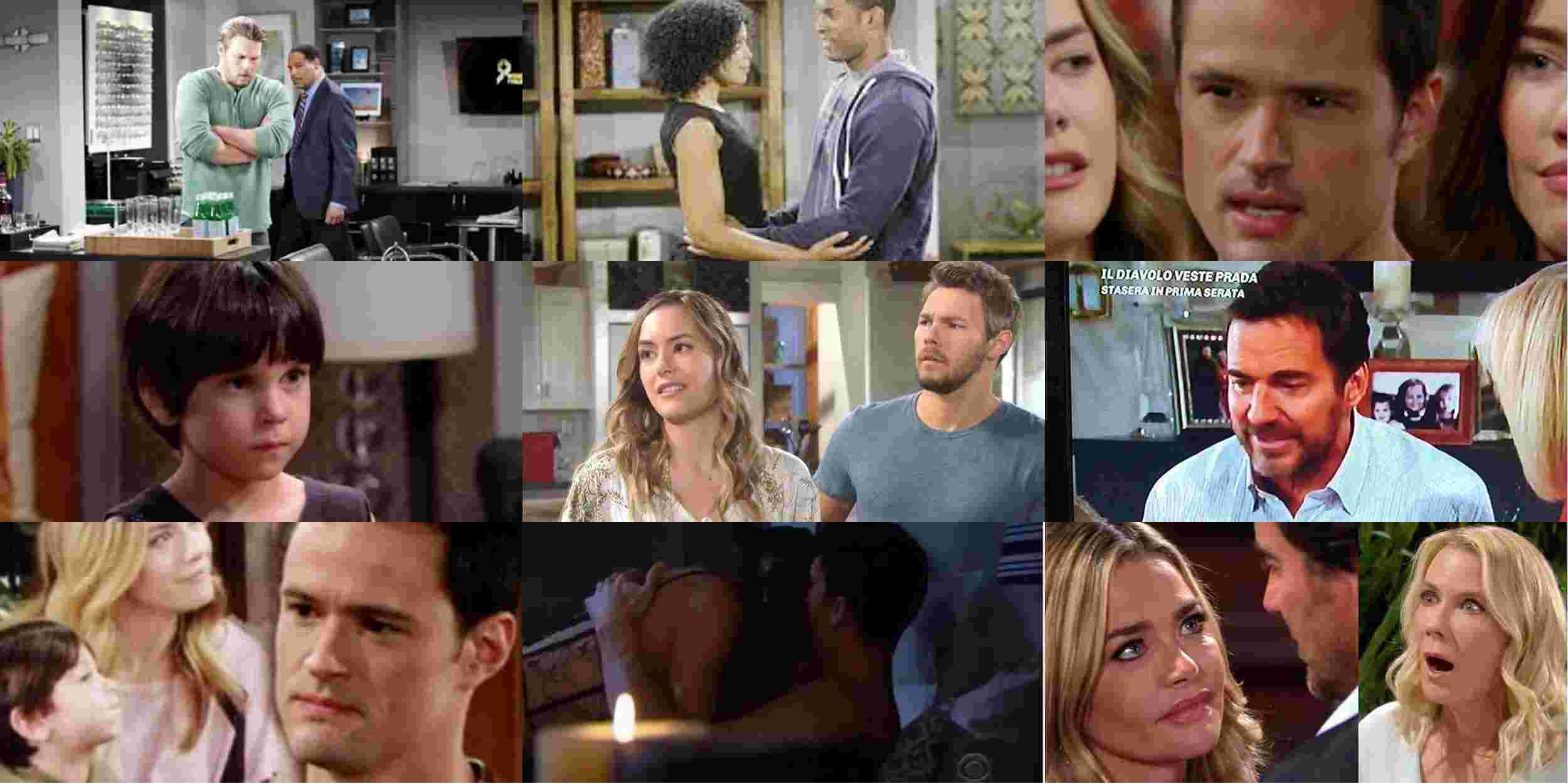 Beautiful anticipazioni 5 agosto 2022, Baker non crede a Liam e Bill confessa tutto