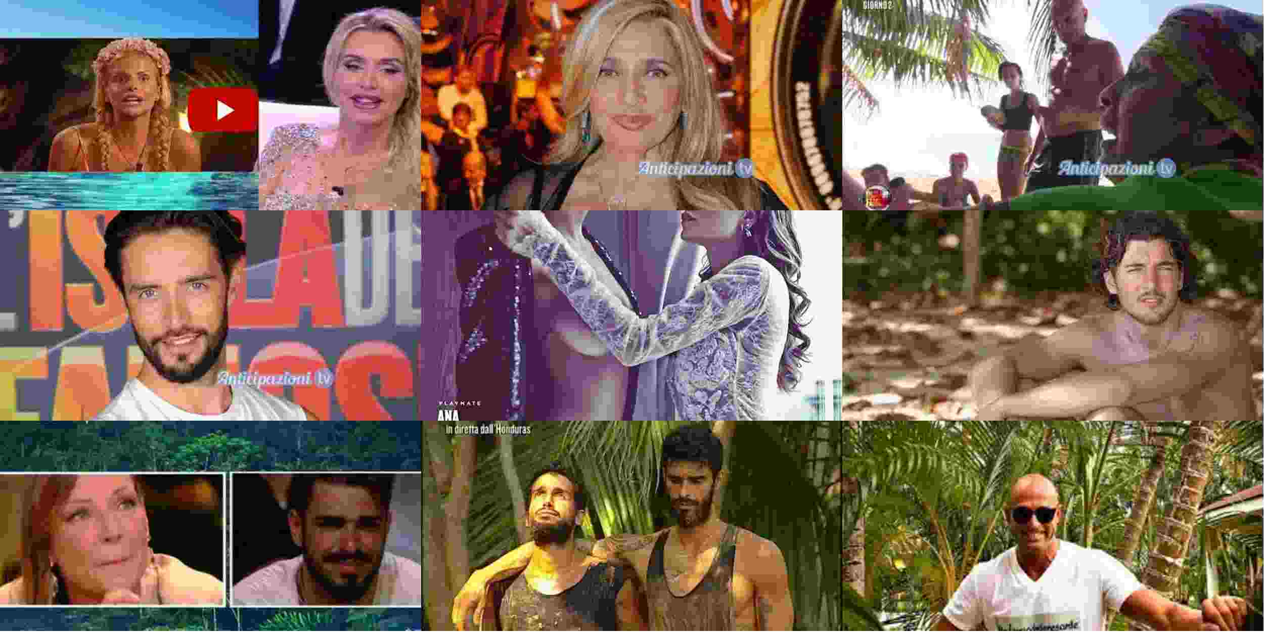 Isola dei Famosi, puntata del 12-3-2018: la Marcuzzi furiosa con Eva, Cipriani contro Valeria Marini