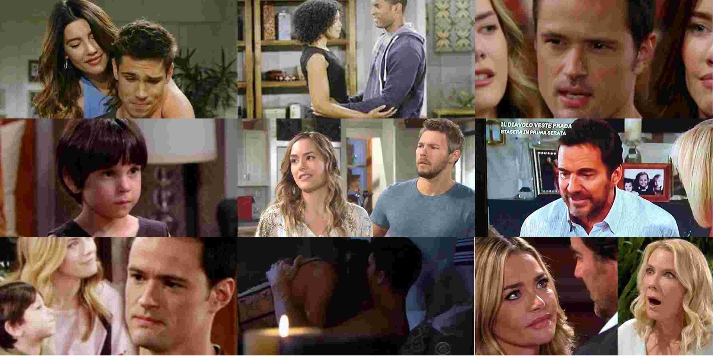 Beautiful, anticipazioni italiane dal 31 ottobre al 5 novembre 2022, matrimonio a rischio per Steffy e Finn?