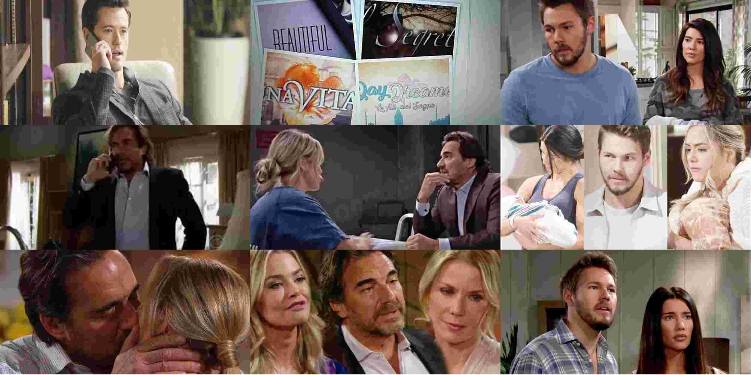 Beautiful anticipazioni dal 7 al 12 marzo 2022, Liam e Steffy confessano tutto
