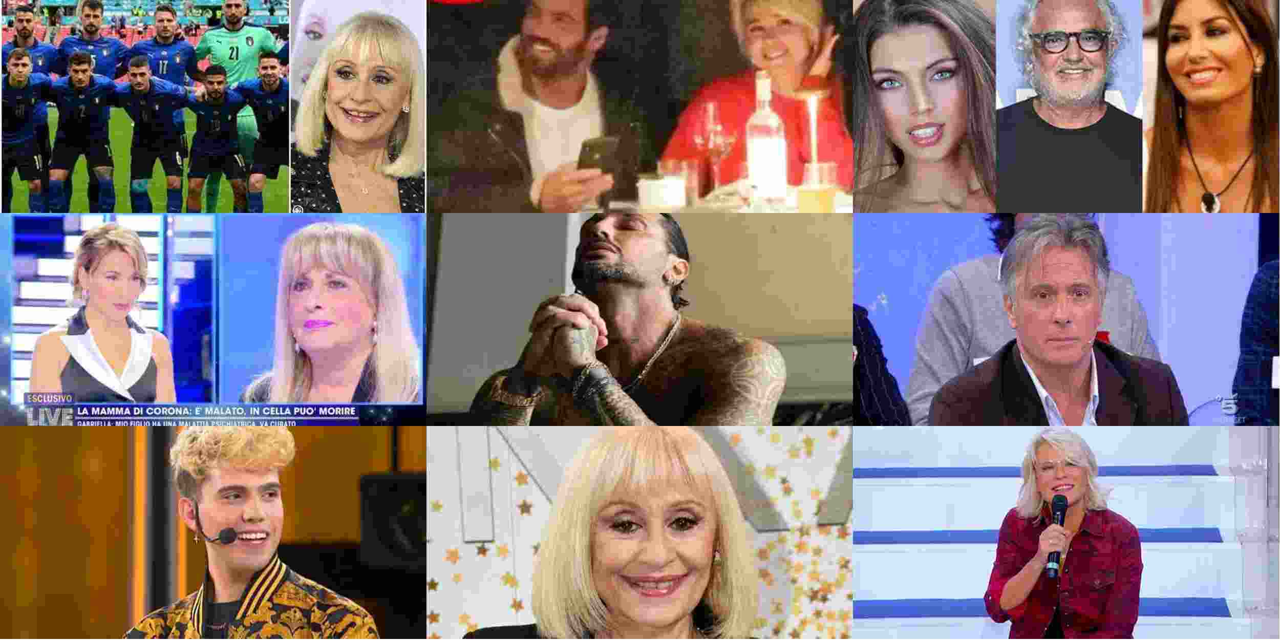 Raffaella Carrà, l'omaggio della Nazionale durante la partita di stasera