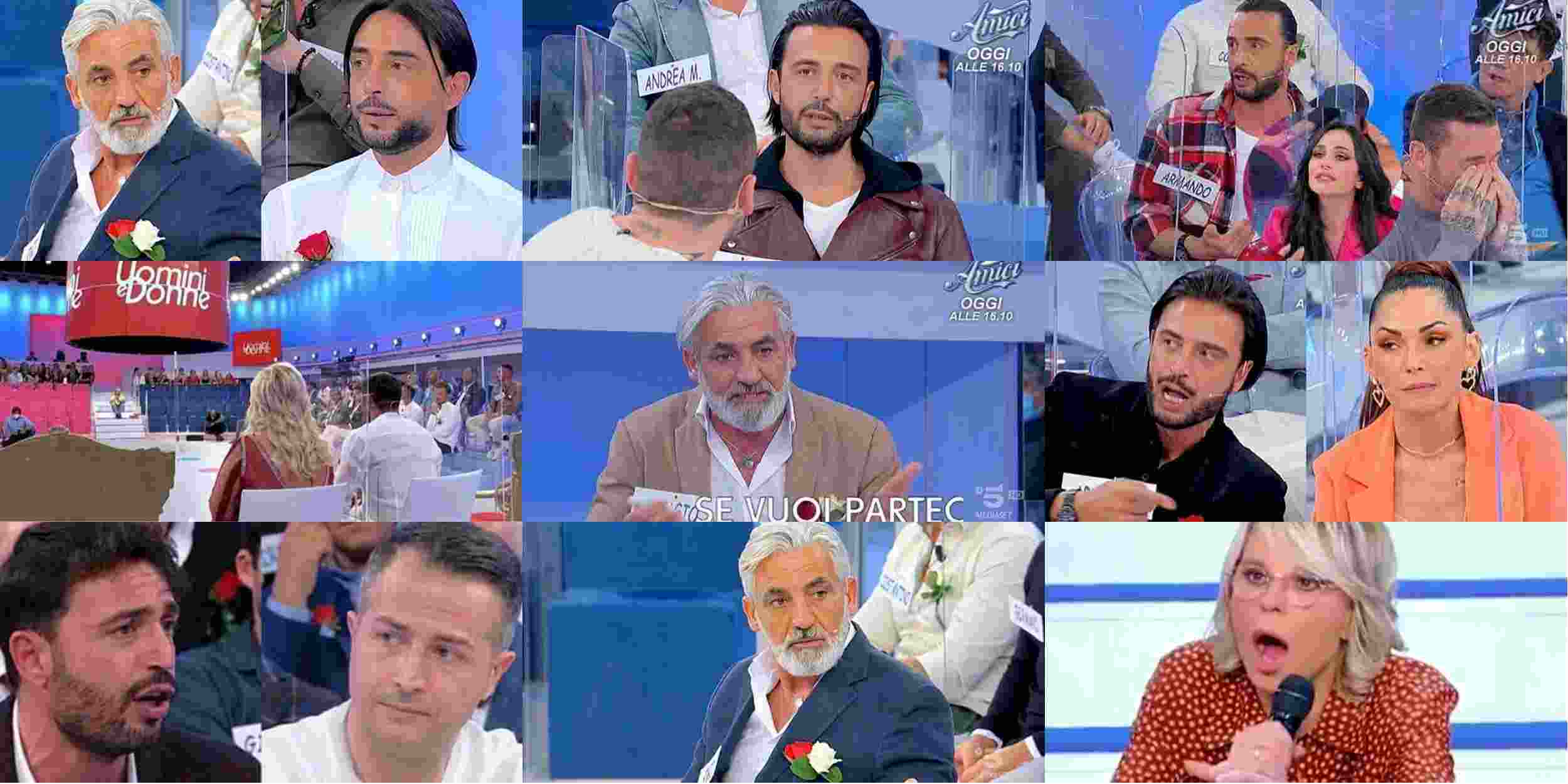 Uomini e Donne, registrazione 4 febbraio: due cavalieri vengono alle mani, caos in studio