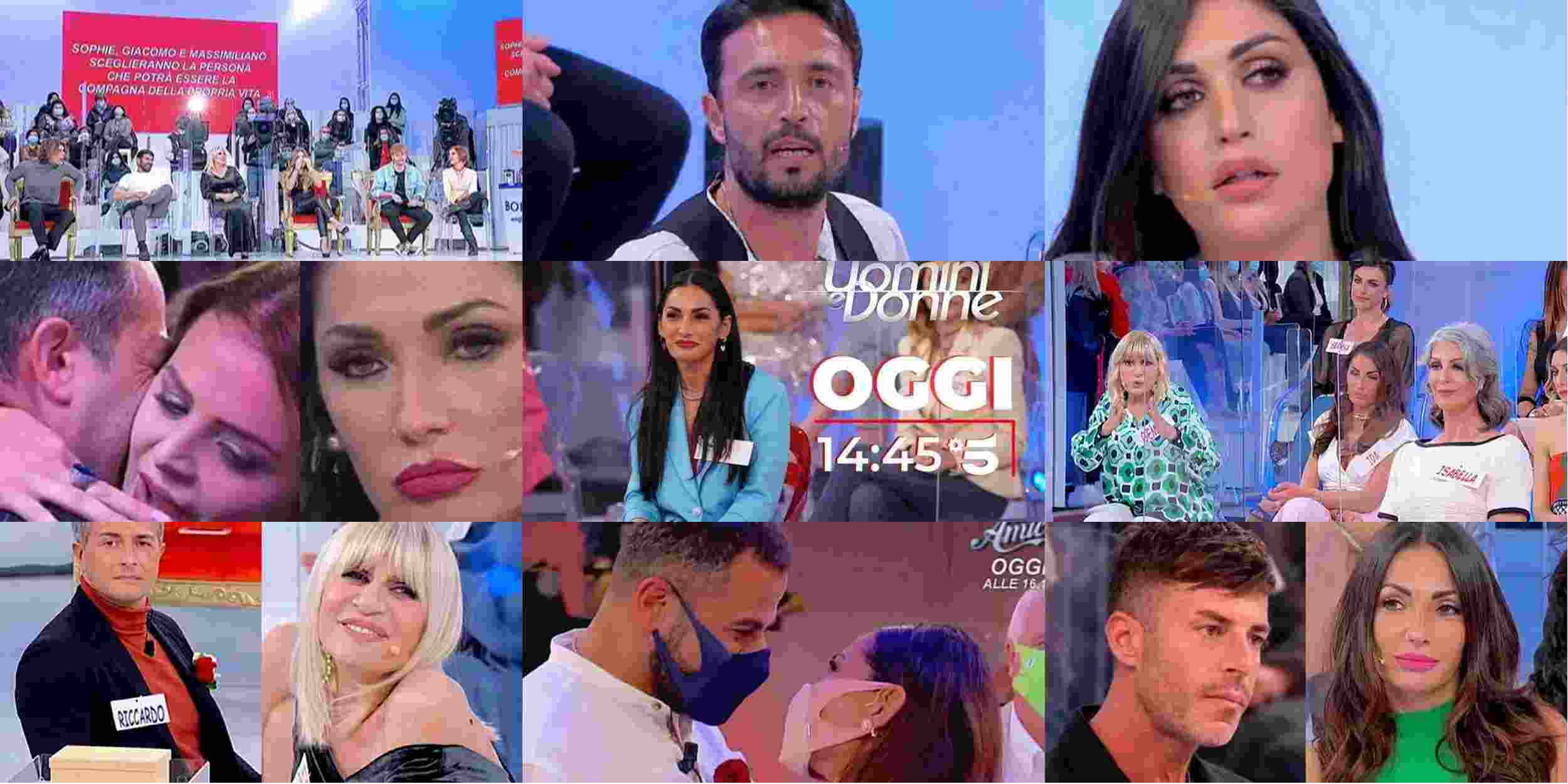Uomini e Donne, registrazione 9-5-2021: in studio succede di tutto e si arriva alle mani