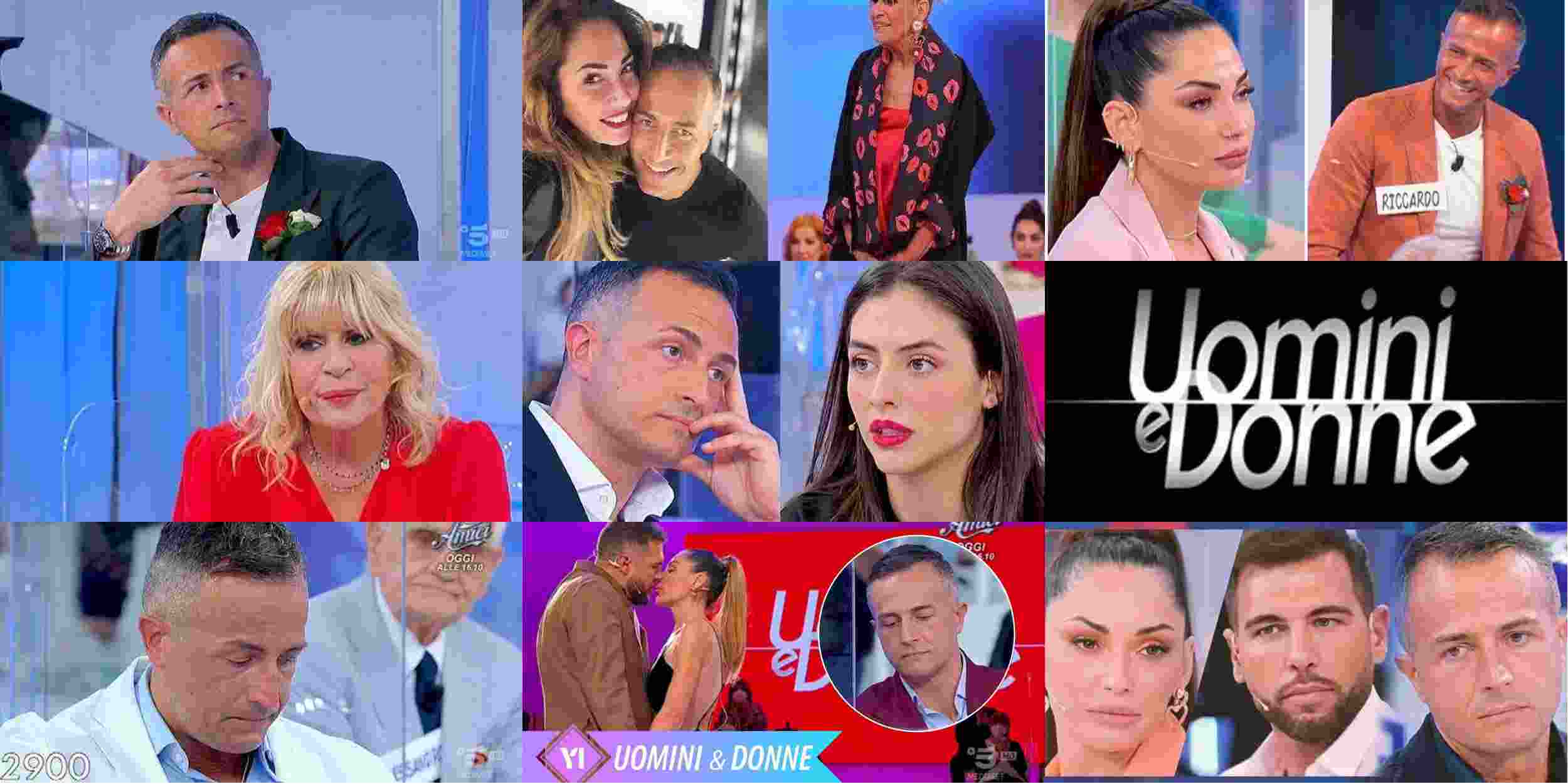 Uomini e Donne, Riccardo Guarnieri furioso minaccia: “Togliete quella foto”