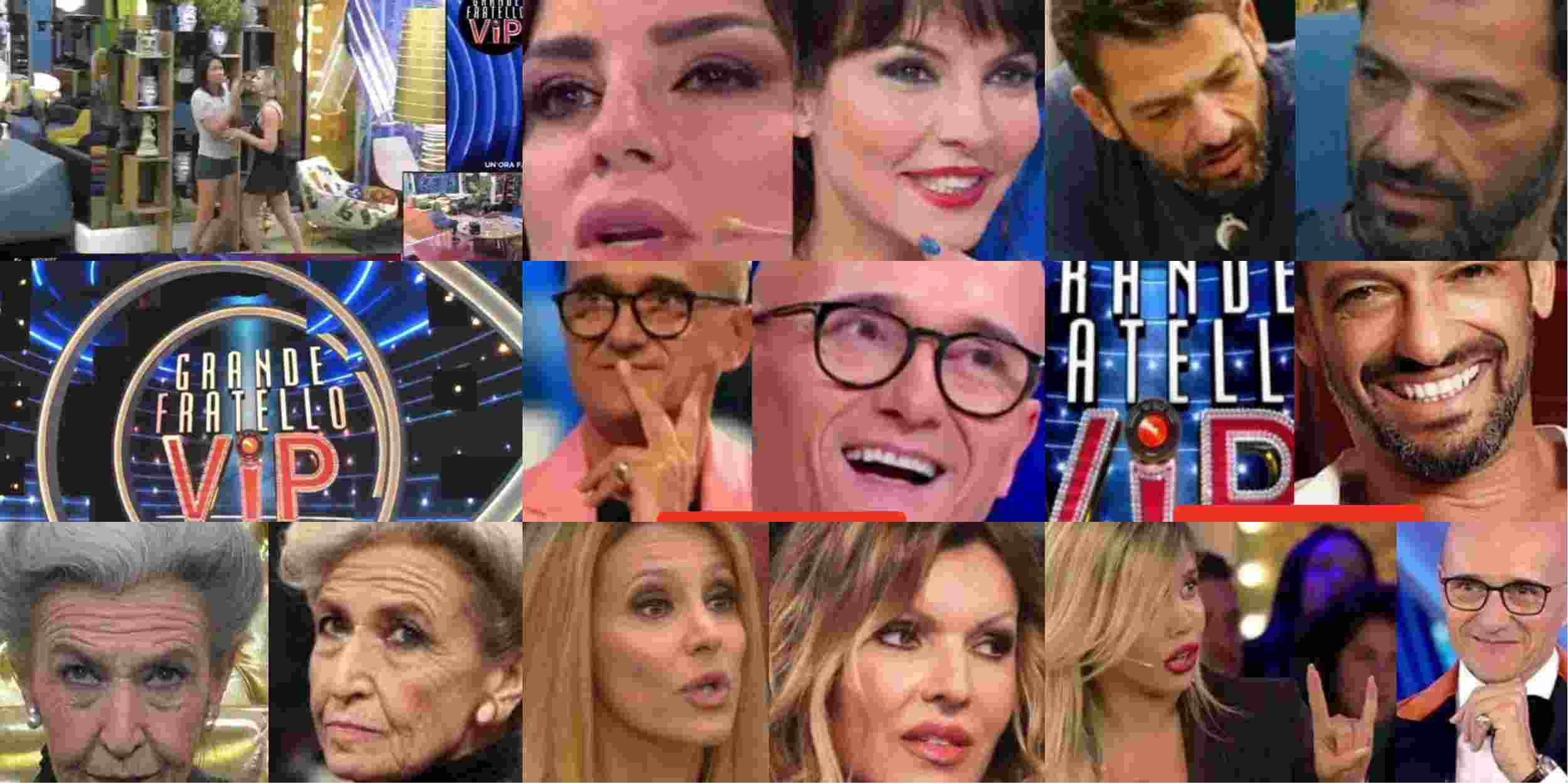 Rissa nella notte al GF Vip: si viene alle mani e volano schiaffi, lividi e minacce