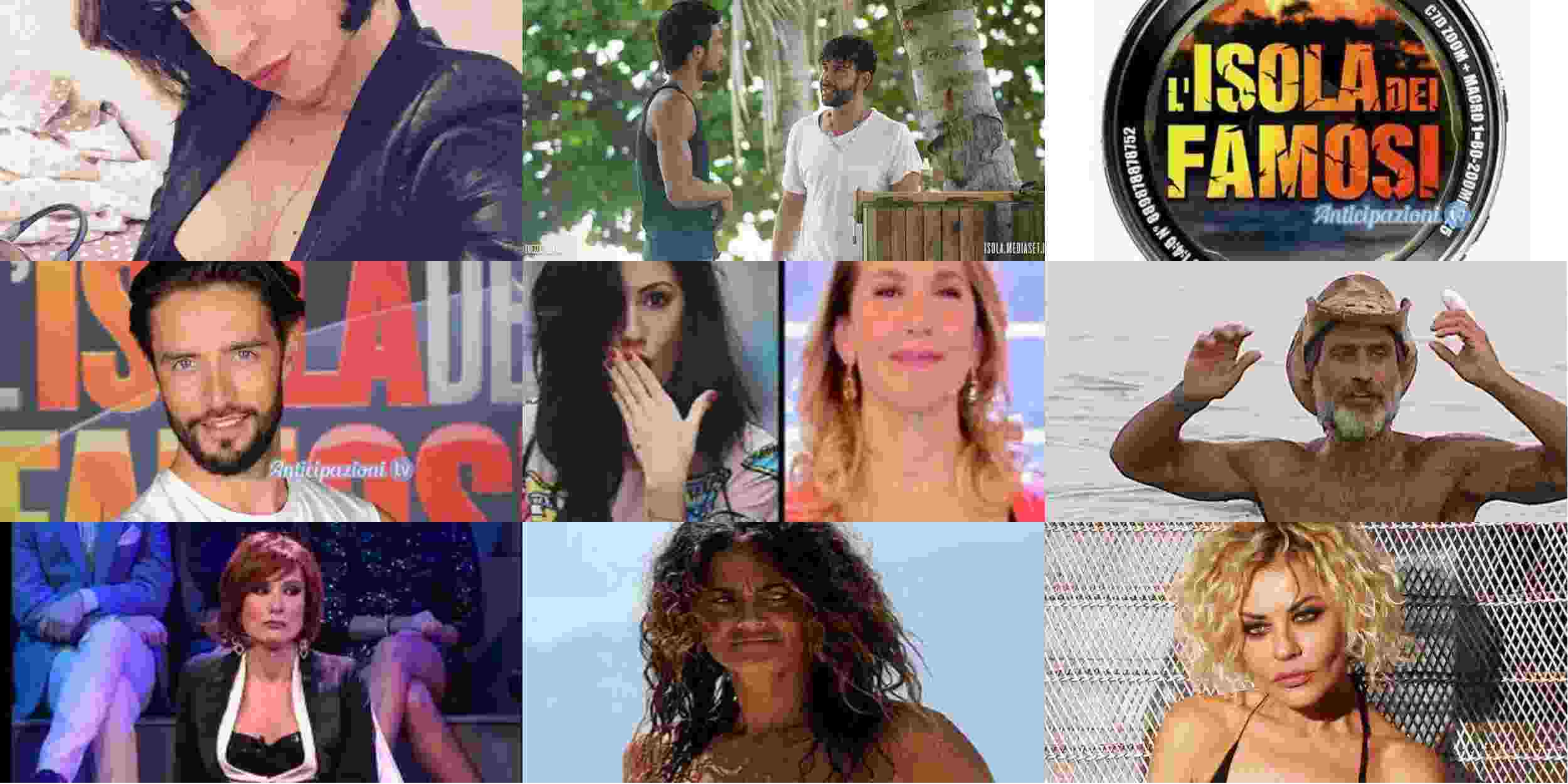 Isola dei Famosi 2018, il ritorno di Raz Degan e i primi naufraghi