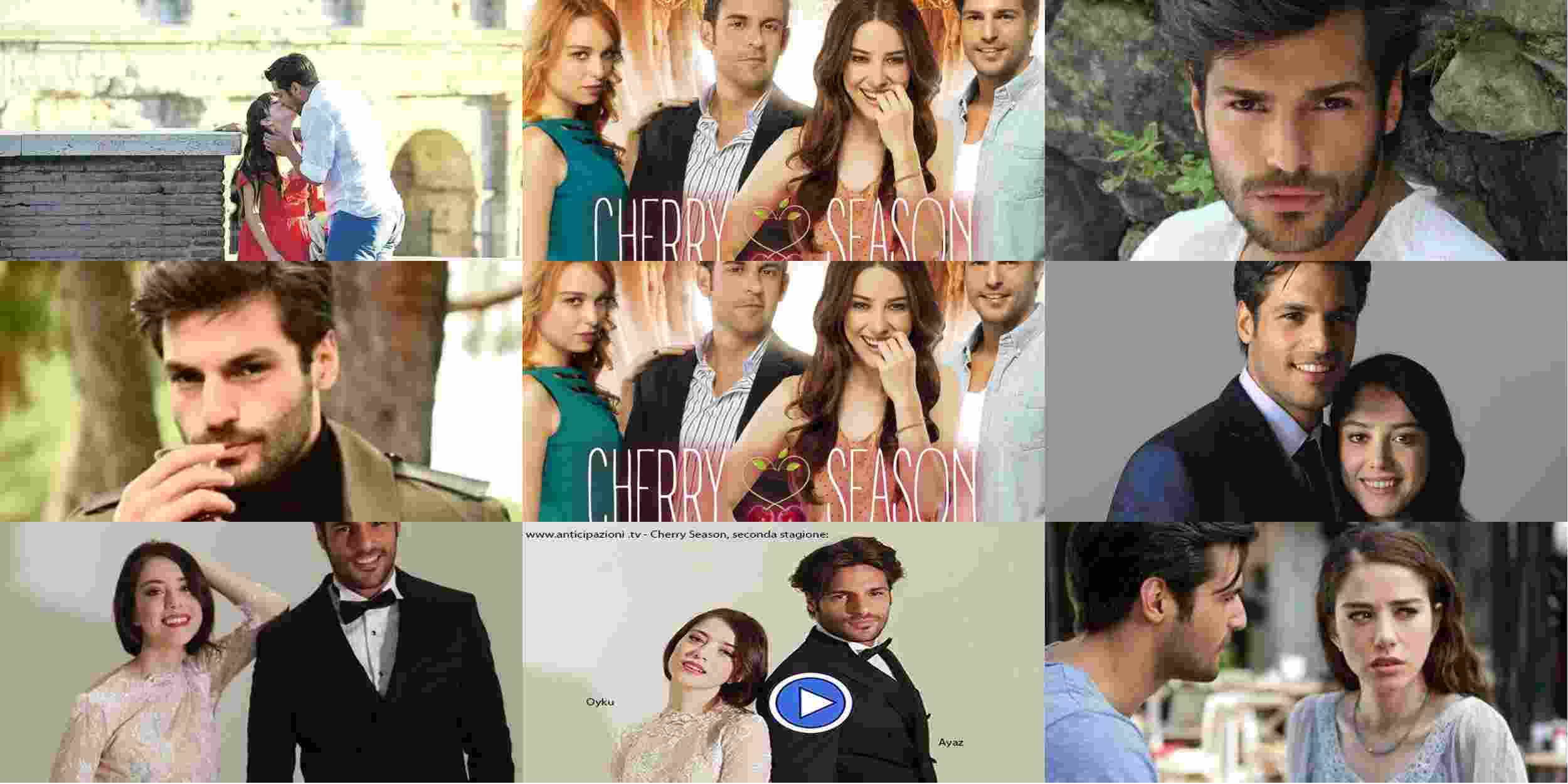 Cherry Season: la romantica foto di Serkan Cayoglu e Ozge Gurel