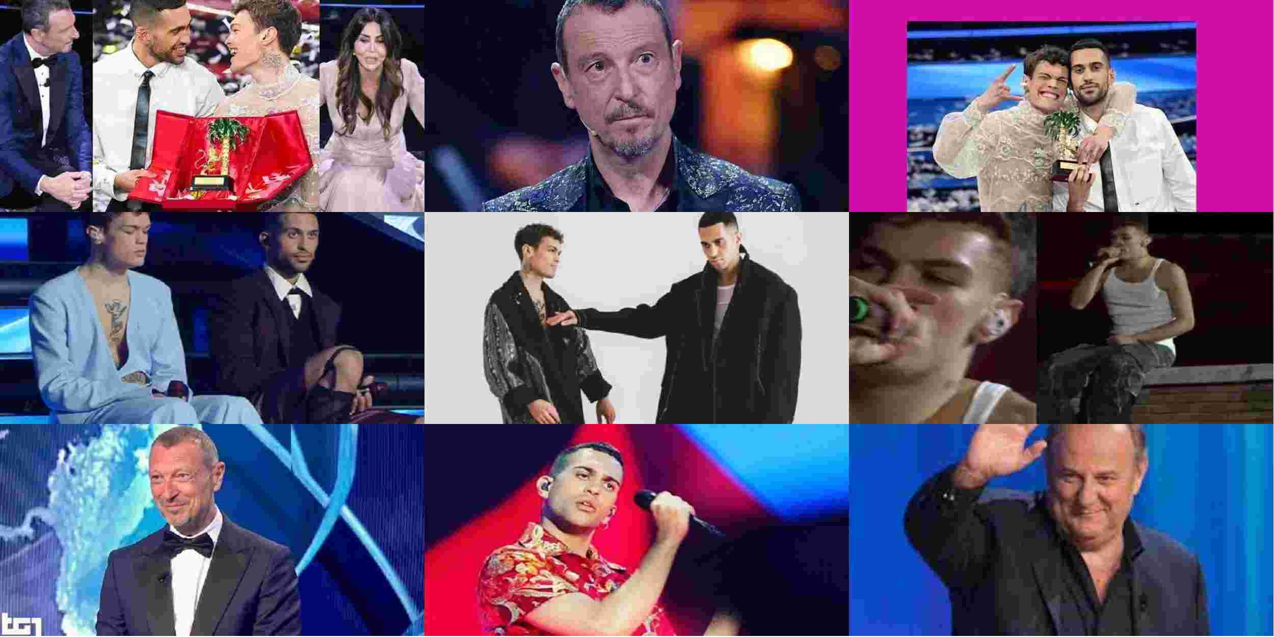 Sanremo 2022, top e flop della finale: Amadeus pecca con Truppi, Sabrina Ferilli stupisce