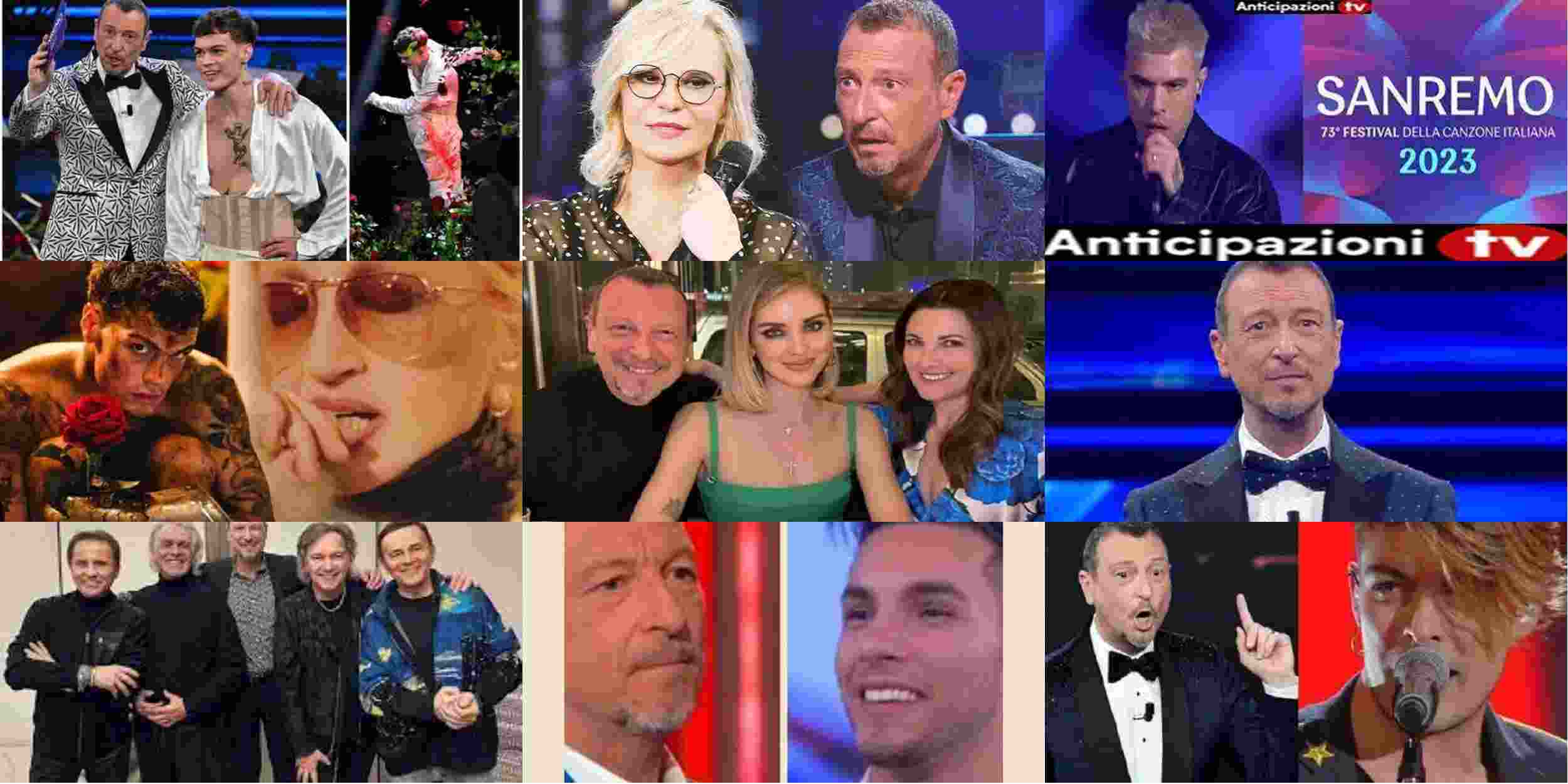 Sanremo 2023, Amadeus non condanna il gesto di Blanco