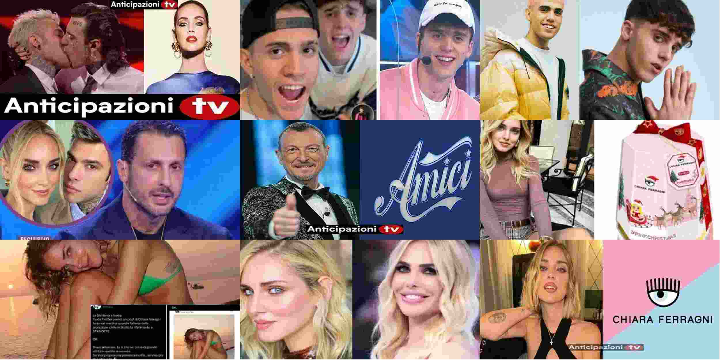 Sanremo 2023, Rosa Chemical bacia Fedez: Chiara Ferragni non la prende bene