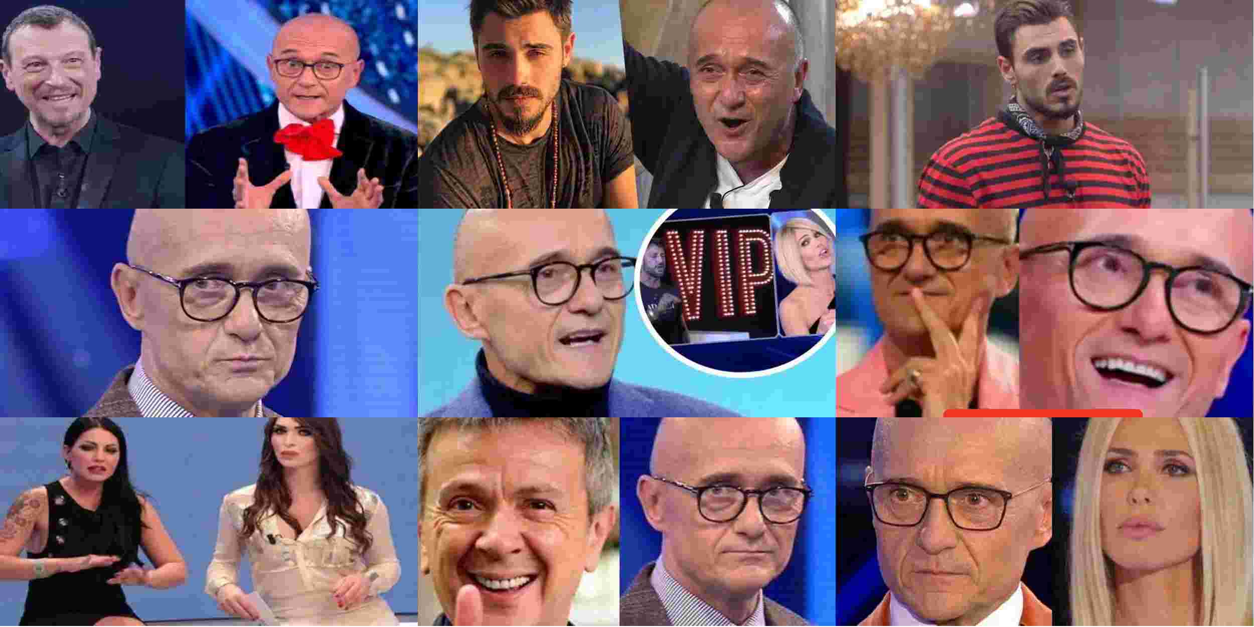 Sanremo 2023 travolge il GF Vip 7: Signorini registra il risultato più basso di sempre