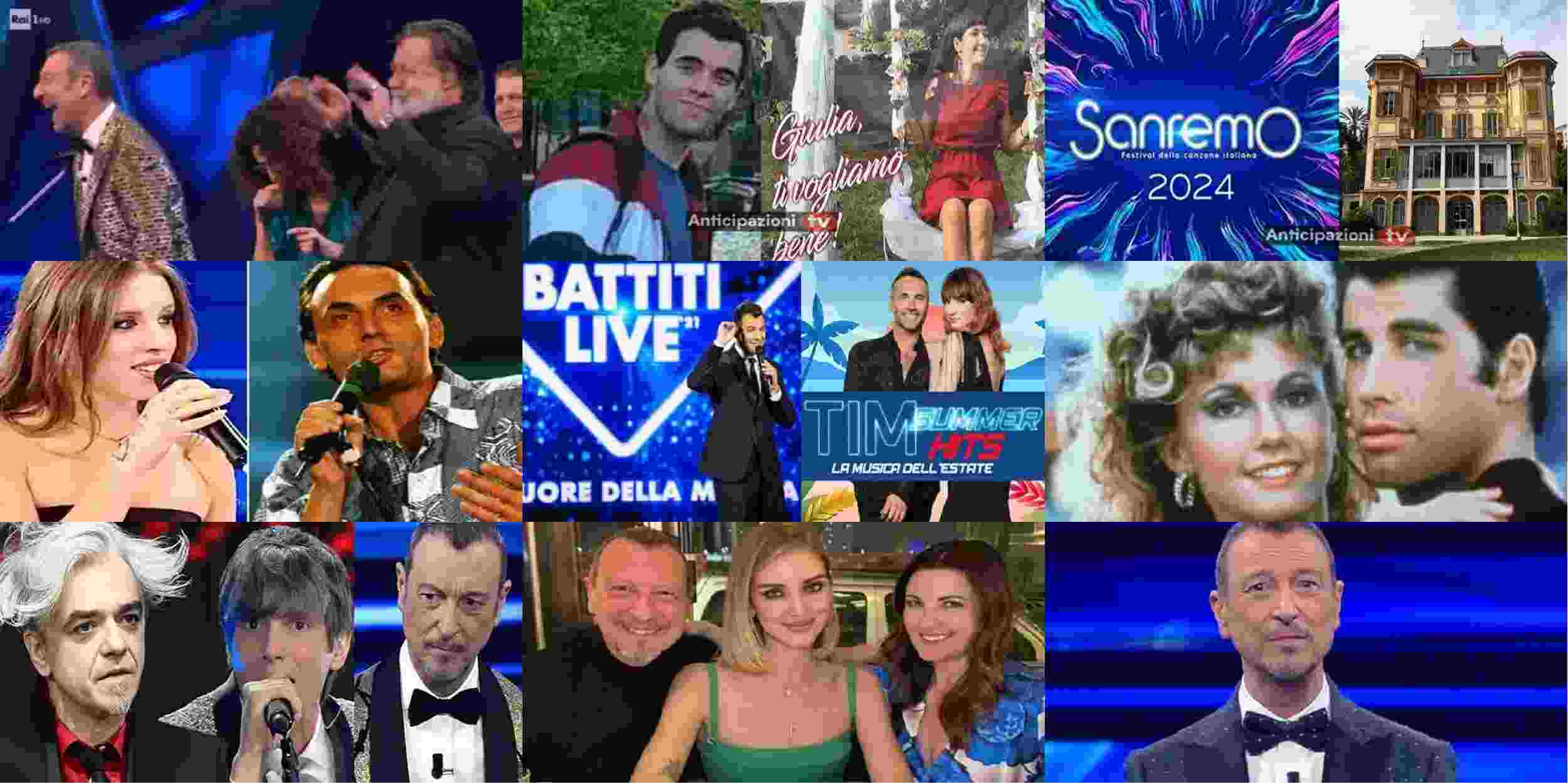 Sanremo 2024, Russell Crowe prende in giro John Travolta: Amadeus non si trattiene