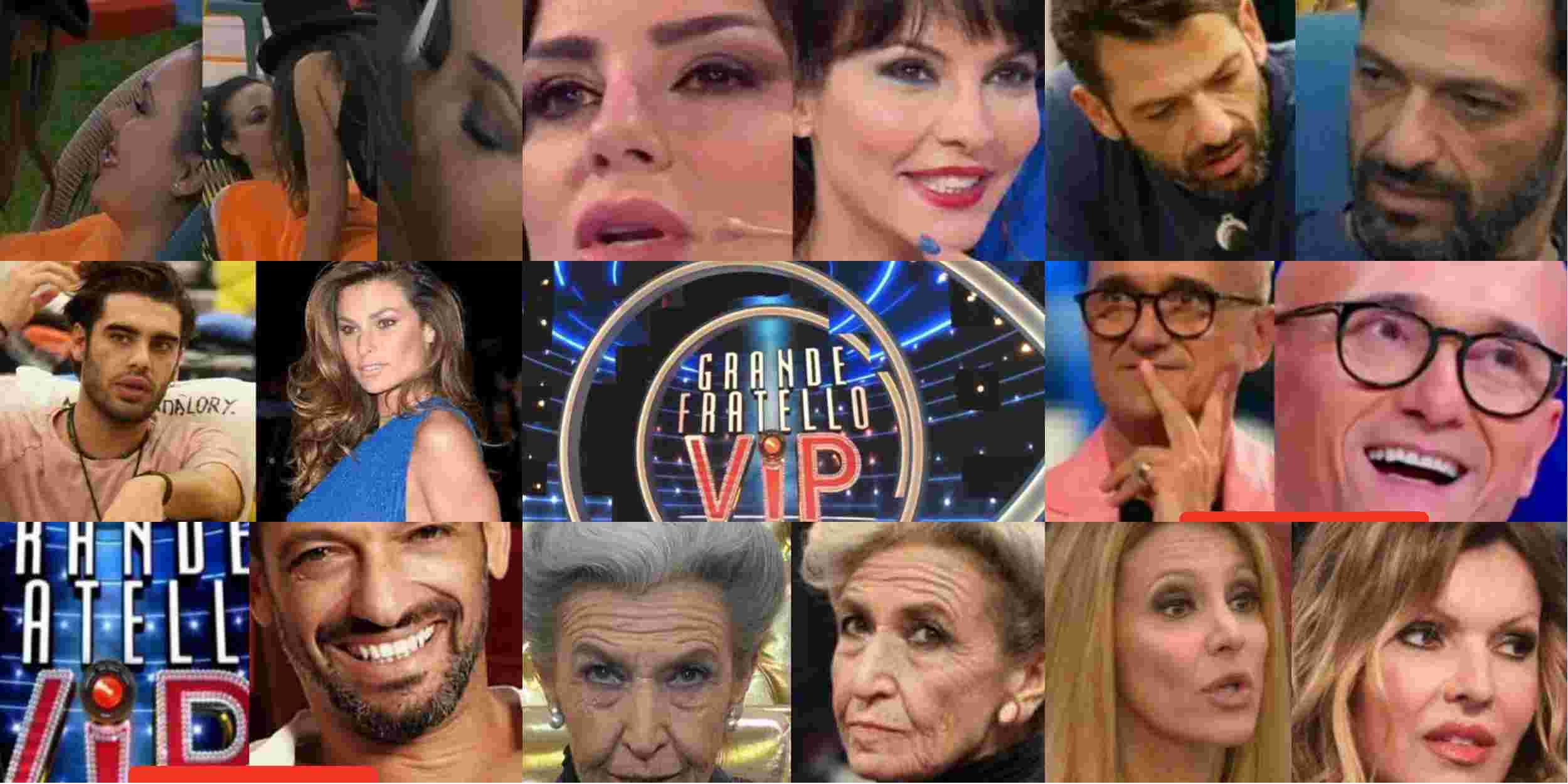 GF Vip 5, scatta il bacio tra Dayane Mello e Adua Del Vesco