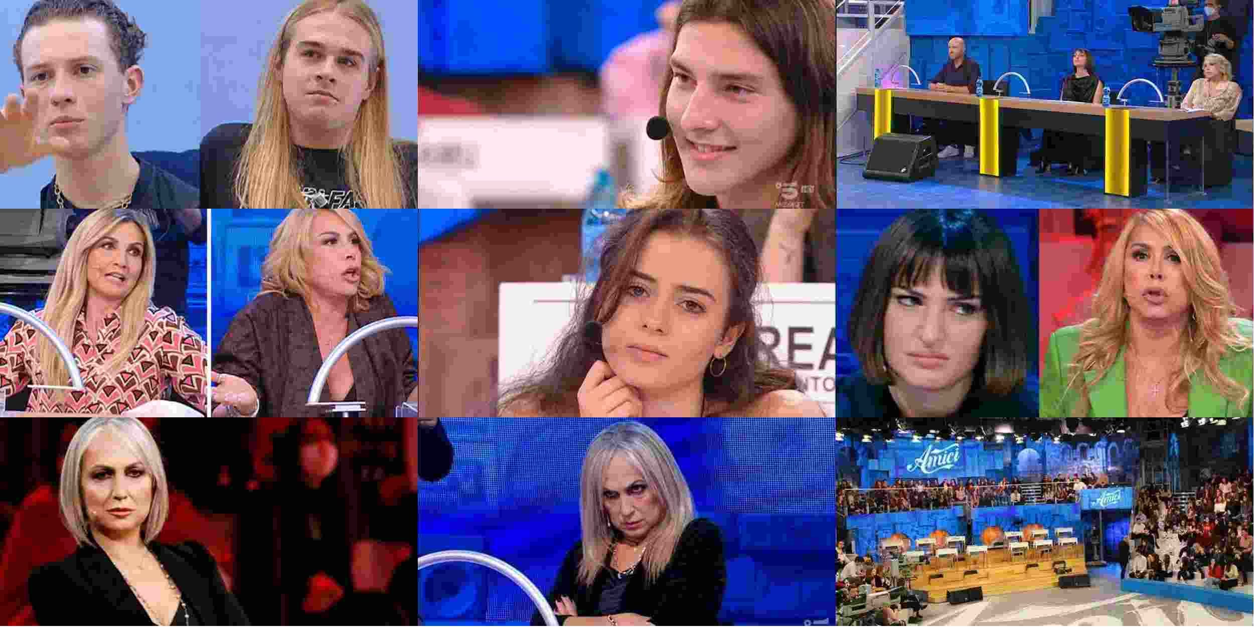 Amici 22, pesante scontro tra Aaron e Wax in sala prove: interviene Maria De Filippi