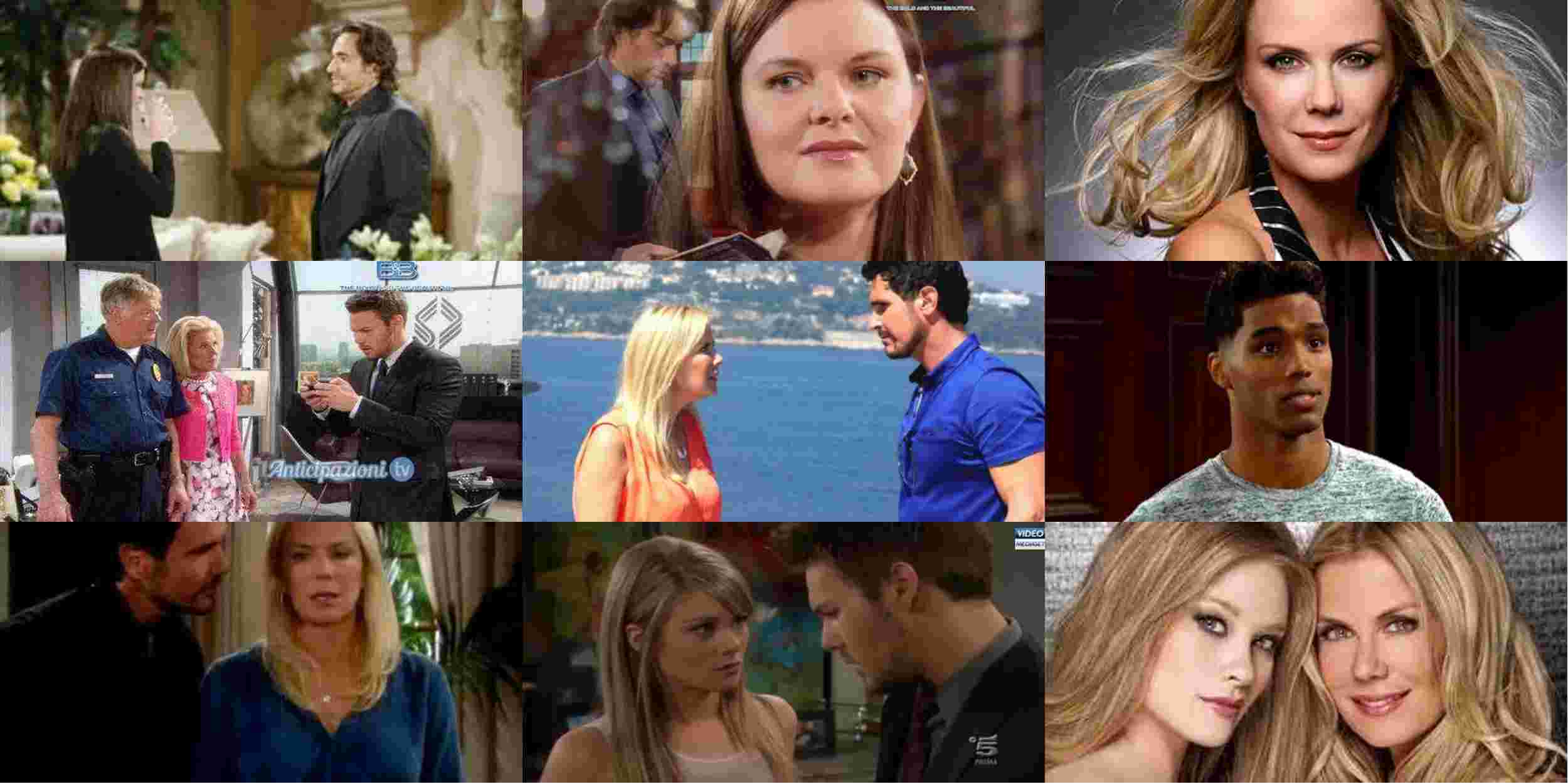 Anticipazioni Beautiful, 17 marzo 2017: scontro Eric-Stephanie, Zende geloso?
