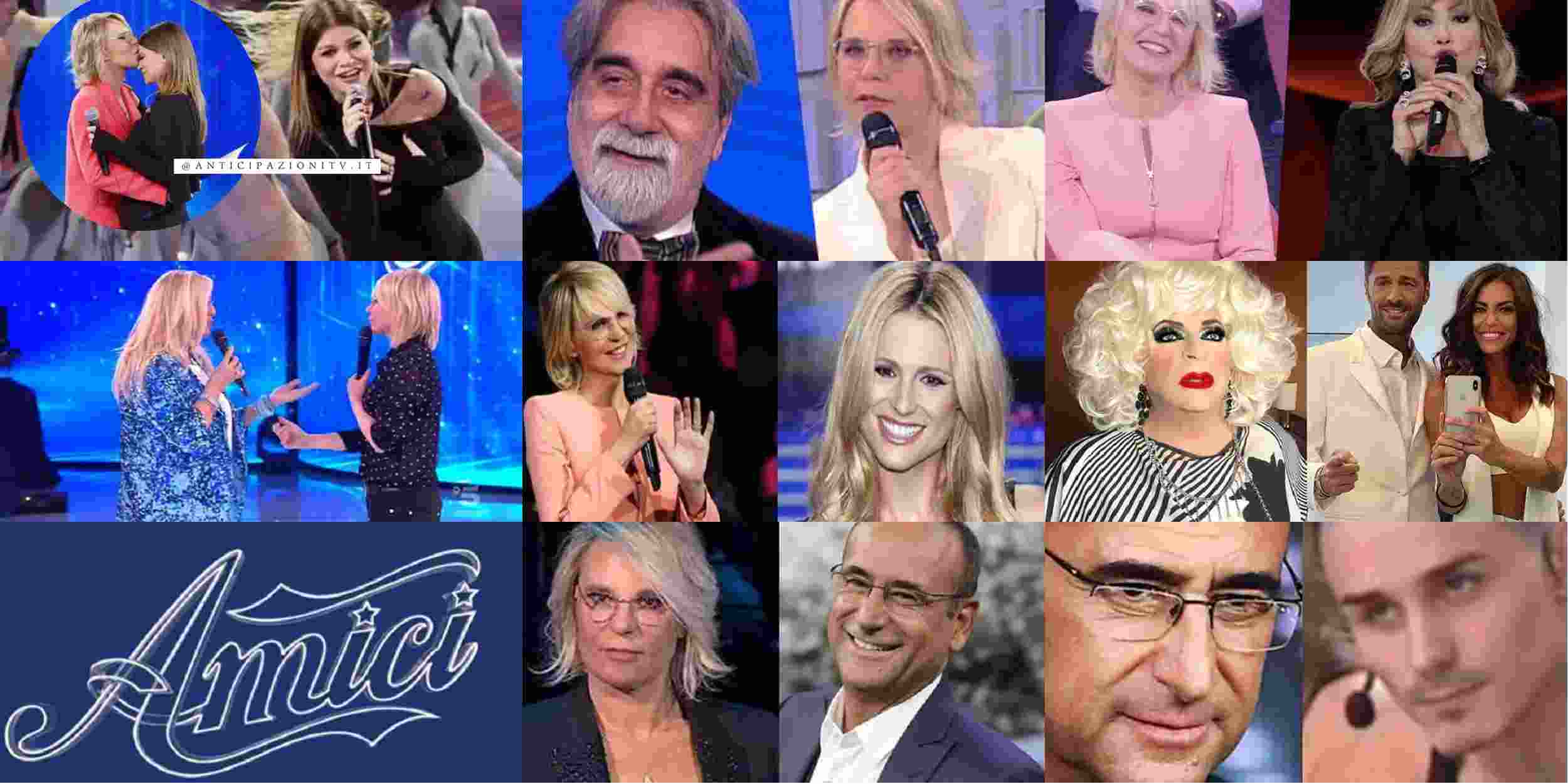 Amici Serale, Alessandra Amoroso ospite col pancione: il gesto di Maria De Filippi